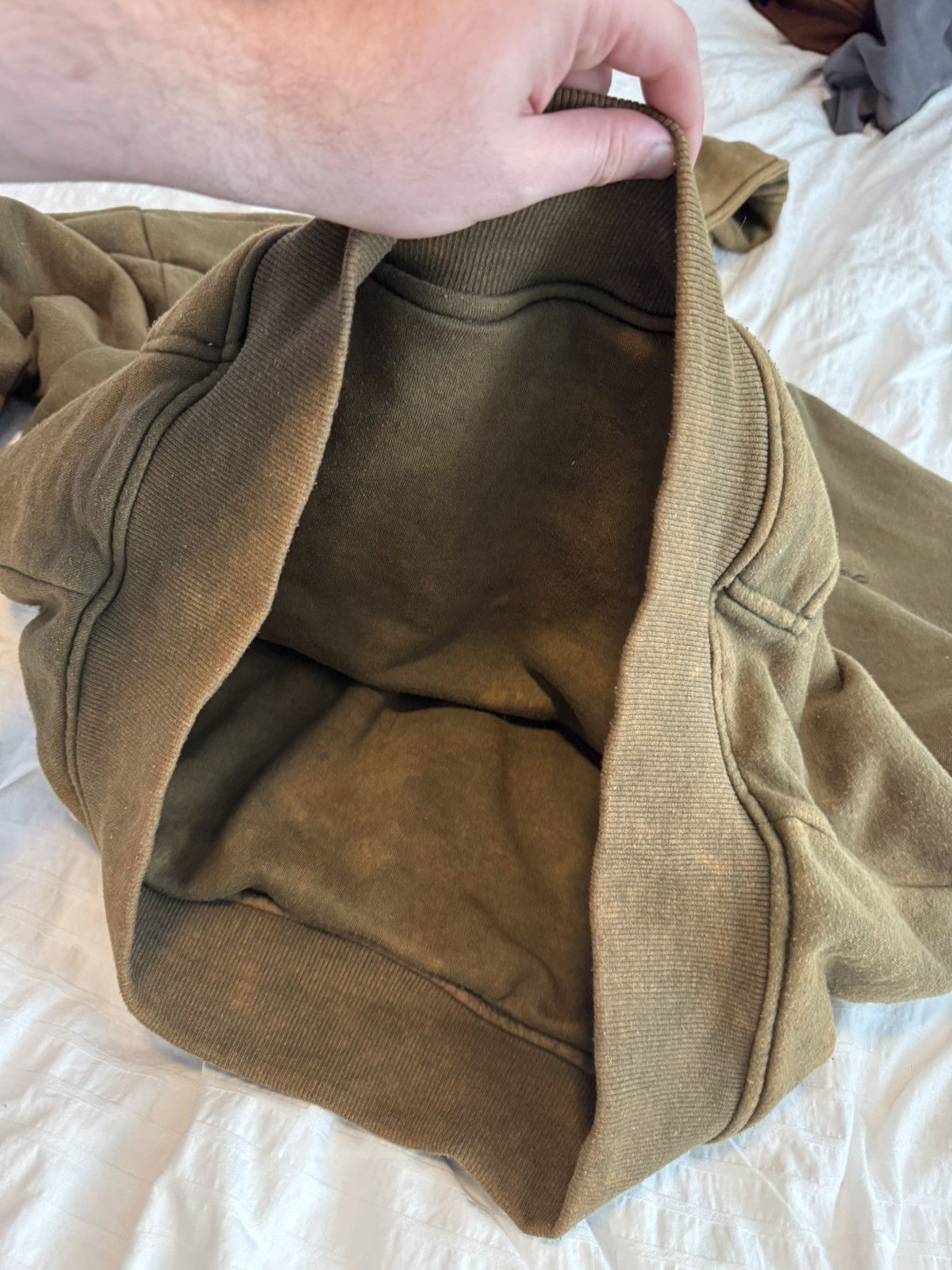 Thirteen Studios Brown ‘2 Layer’ Hoodie Size US XXL / EU 58 / 5 - 4 Thumbnail