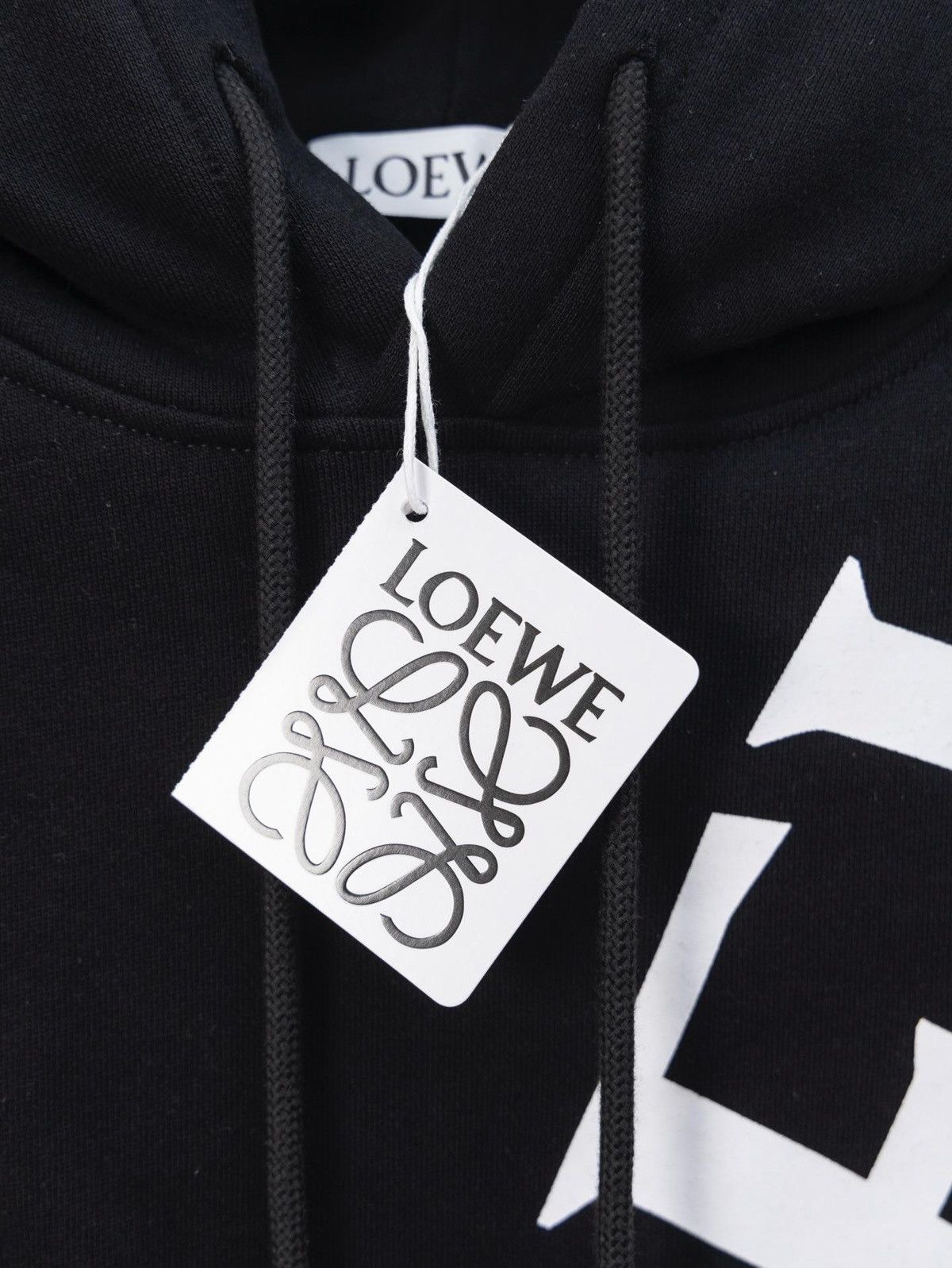 Loewe Loewe black hooded sweatshirt Size M / US 6-8 / IT 42-44 - 11 Thumbnail