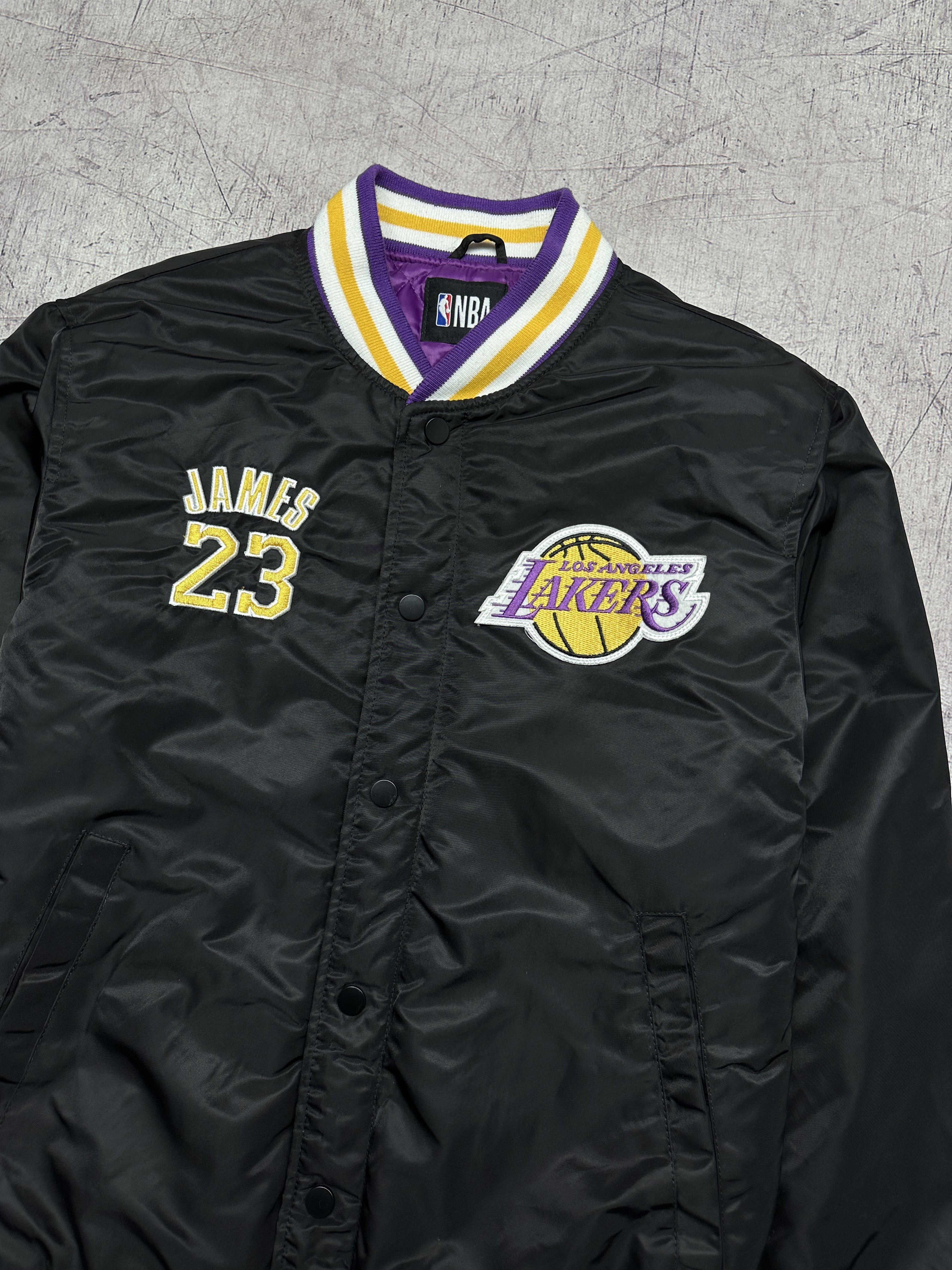 NBA LA Lakers NBA Mens Bomber Jacket Size US S / EU 44-46 / 1 - 4 Thumbnail