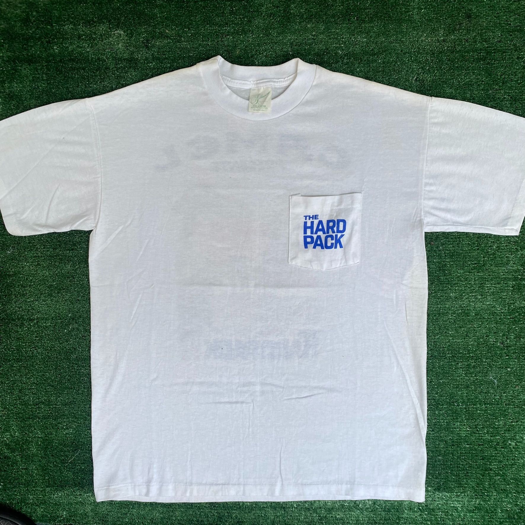 Camel Vintage 90s Camel Joe Shirt White Hard Pack Logo Smoking Tee Size US XL / EU 56 / 4 - 5 Thumbnail