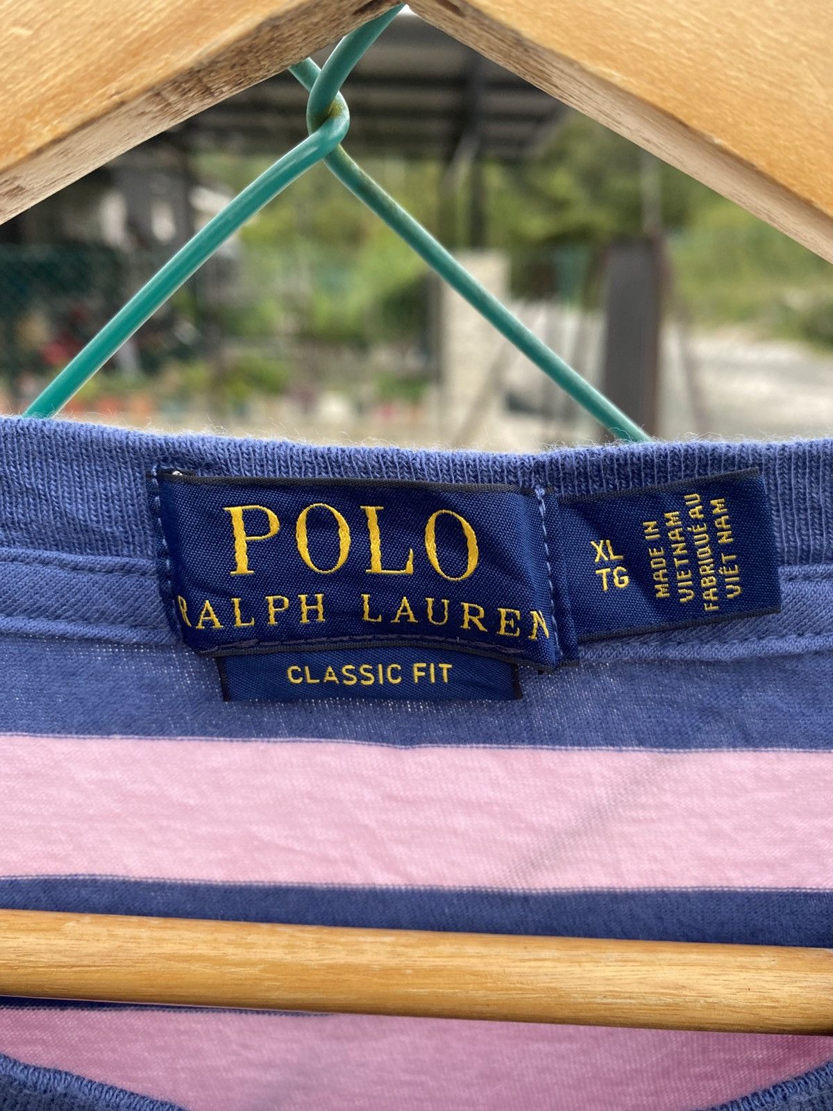 Polo Ralph Lauren Polo ralph lauren purple pink breton striped Size US XL / EU 56 / 4 - 6 Thumbnail