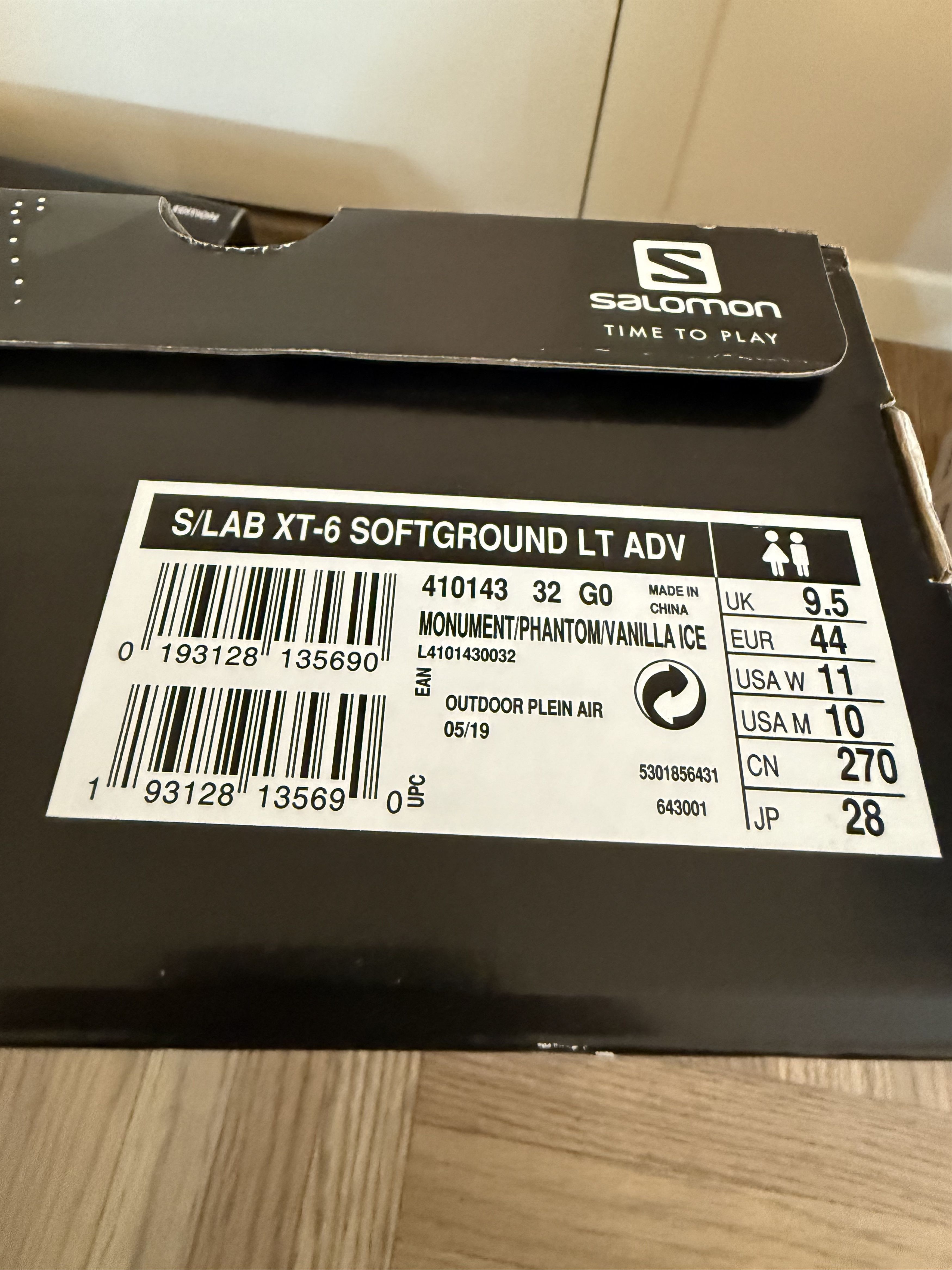 Salomon XT-6 Advanced 'Monument Phantom (2019) Size US 10 / EU 43 - 7 Thumbnail