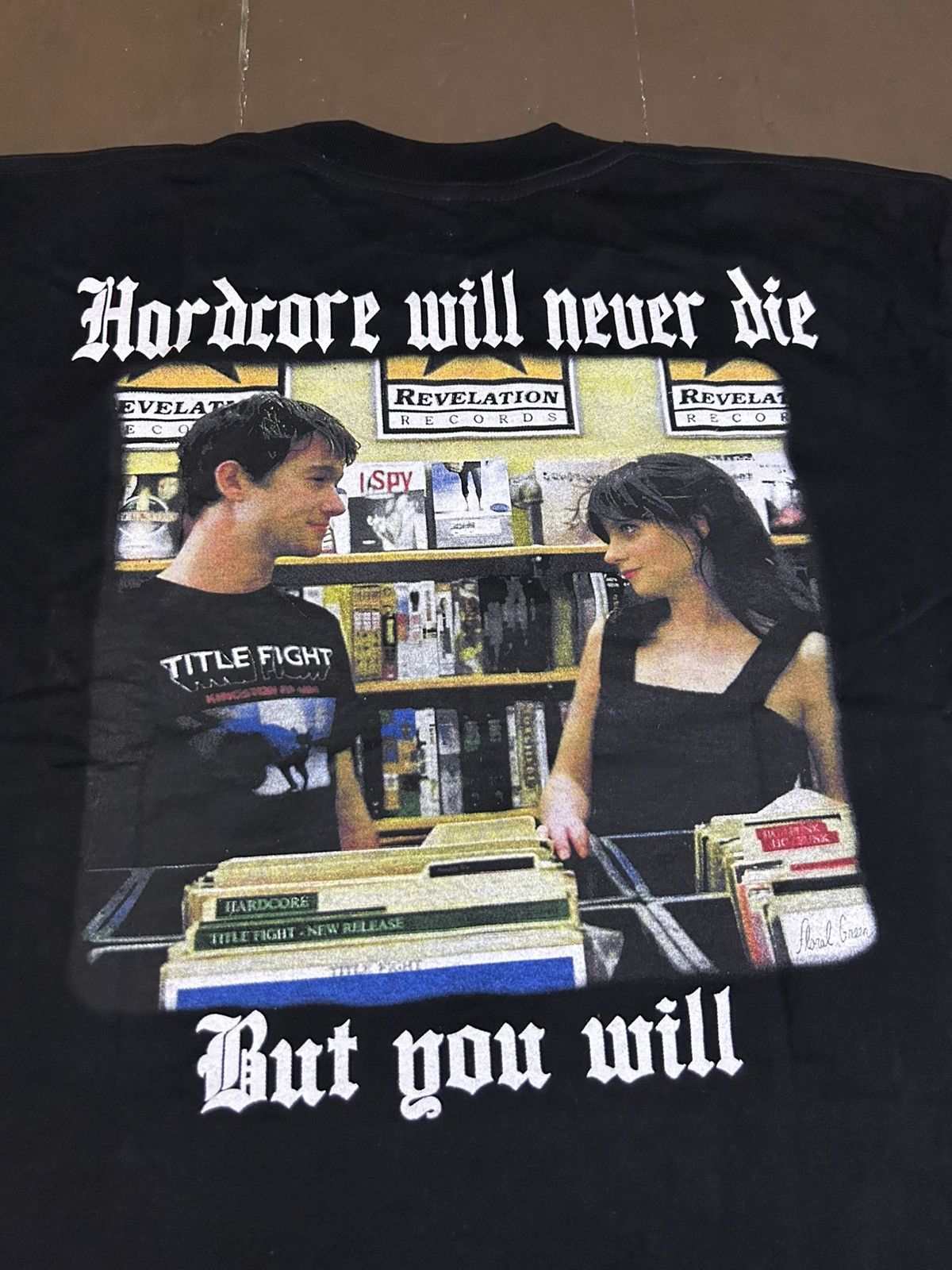 Band Tees Distressed Title Fight Shed Hardcore Will Never Die Graphic Size US XL / EU 56 / 4 - 7 Thumbnail
