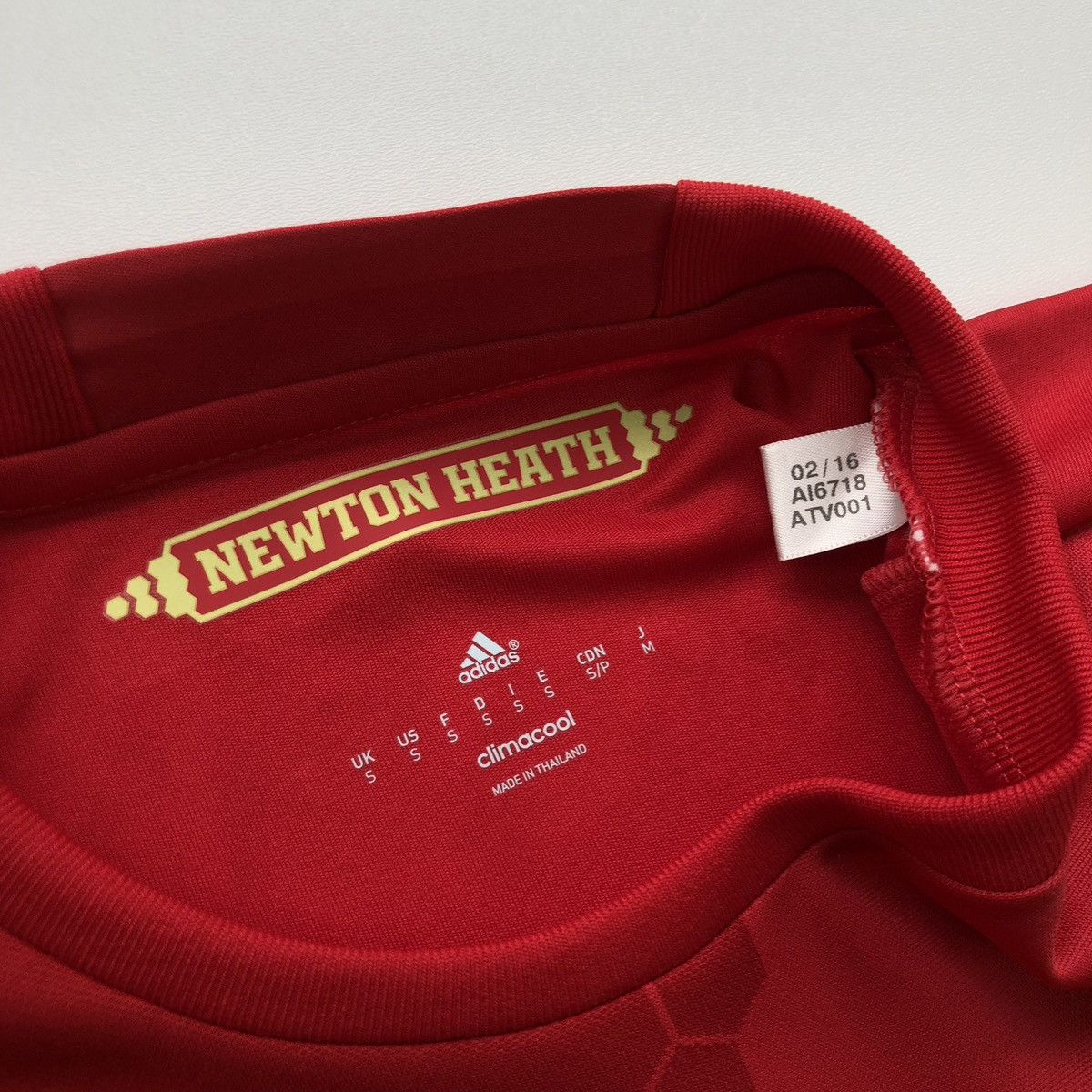 Adidas Manchester United Adidas 2016/17 Home Long Sleeve Jersey Red Size US S / EU 44-46 / 1 - 9 Thumbnail
