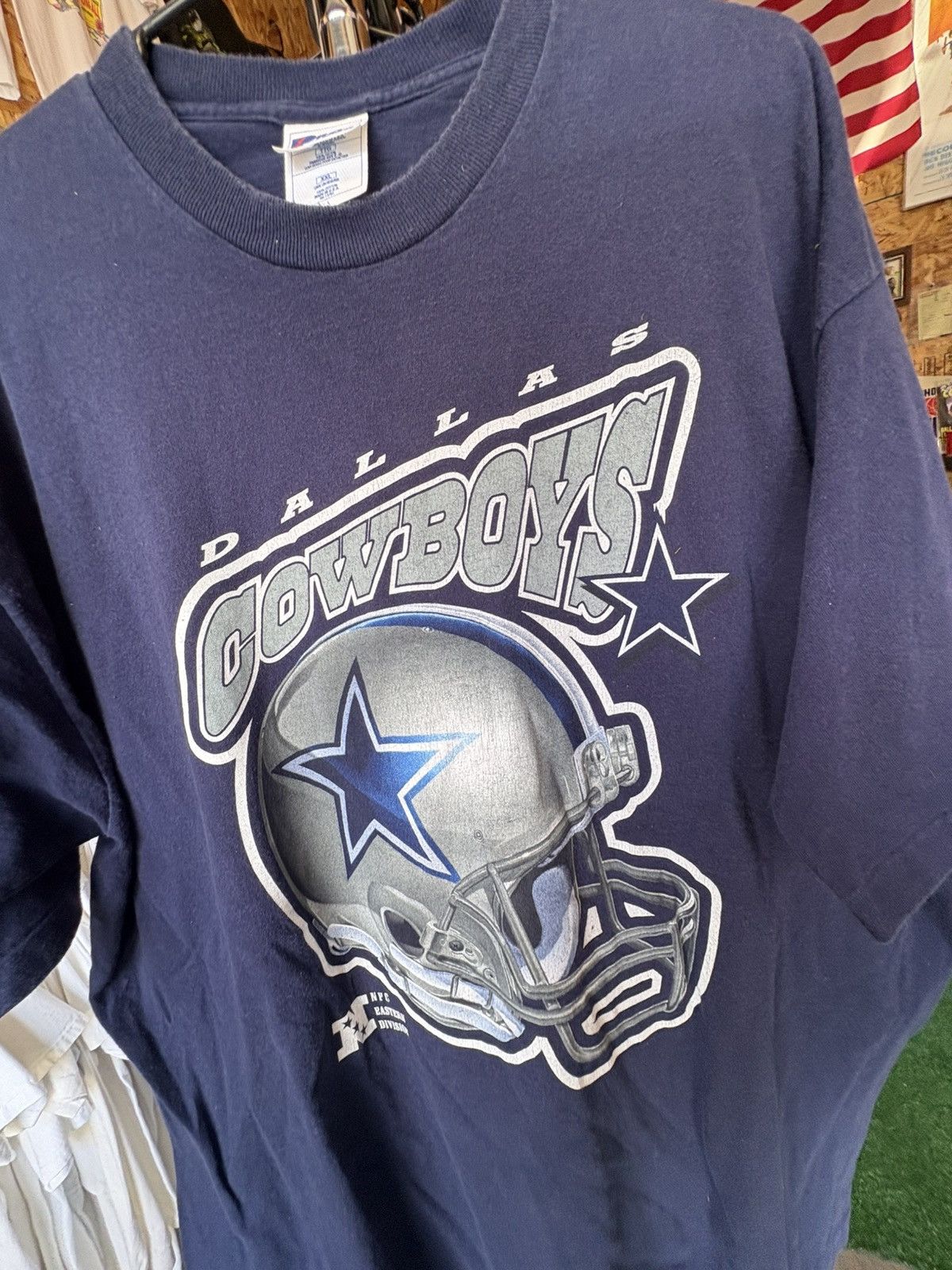 NFL 1990's Dallas Cowboys Pro Player T-Shirt Size US XXL / EU 58 / 5 - 2 Thumbnail