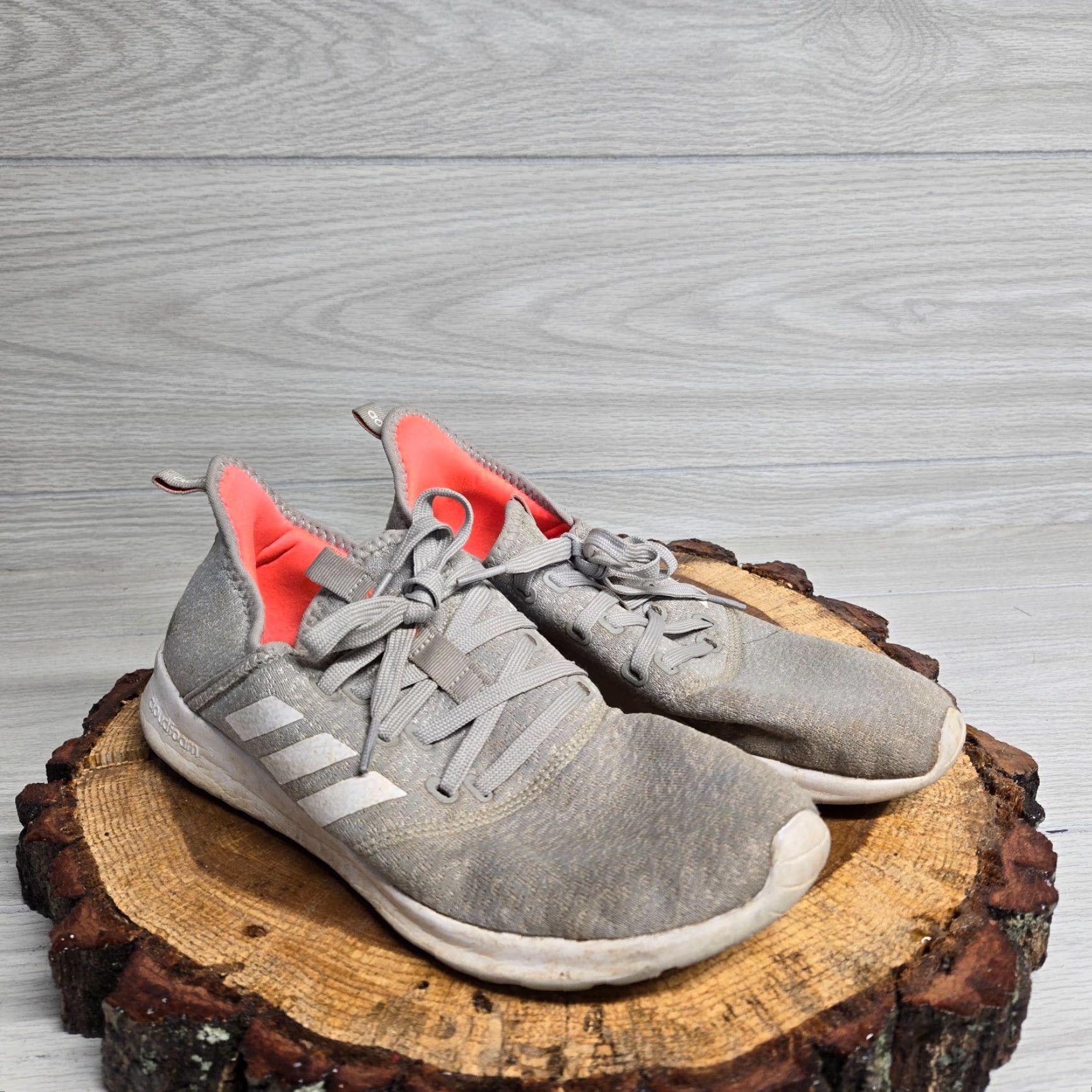 Adidas Adidas Cloudfoam Pure Running Shoes EG3845 Women’s Size 10 Light Gray White Shoes Cross-Training Running Shoes Womens B Shoes Size US 10 / IT 40 - 2 Thumbnail