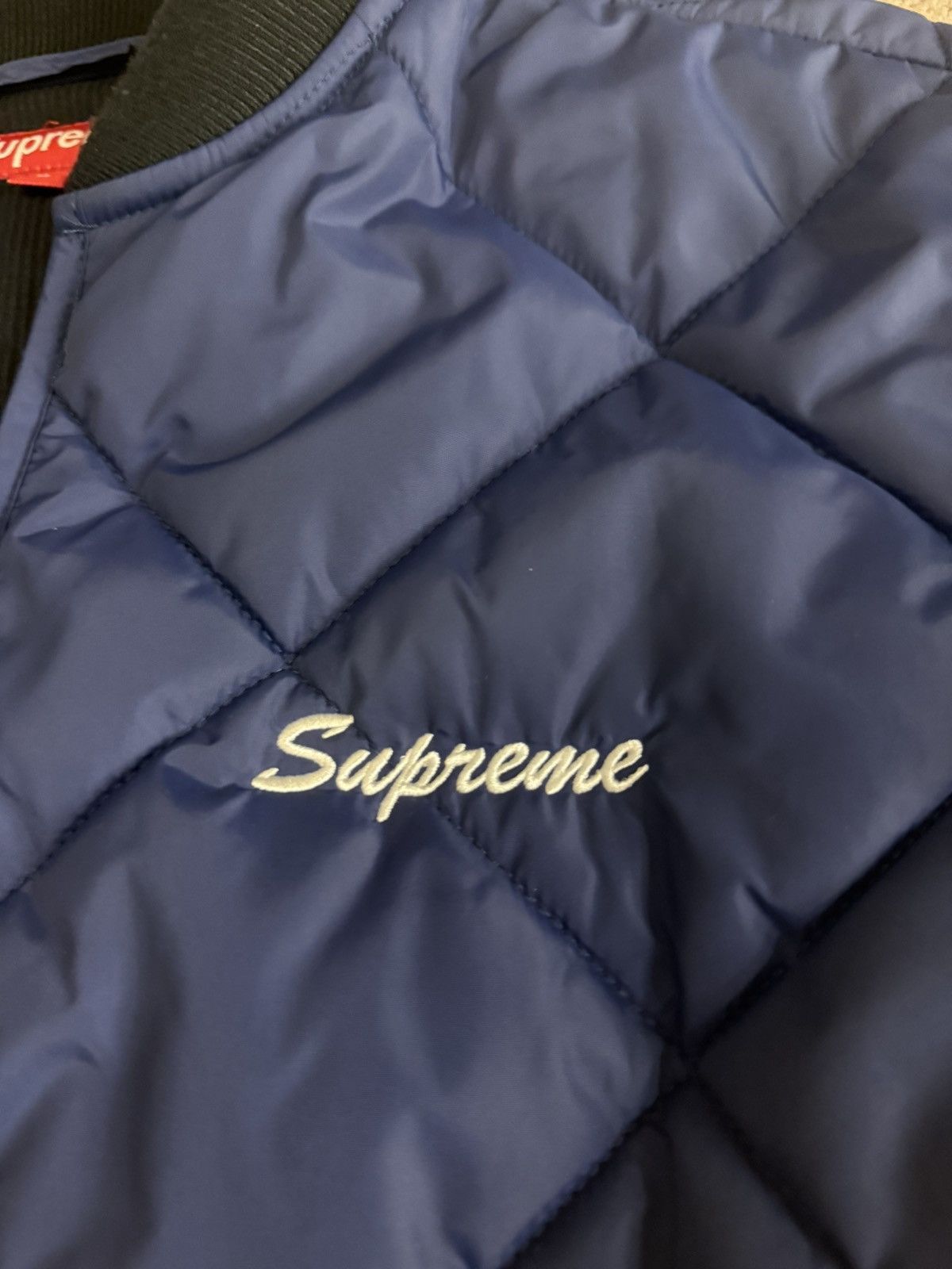 Supreme FW21 Supreme Quit Your Job Quilted Work Jacket Size US M / EU 48-50 / 2 - 4 Thumbnail