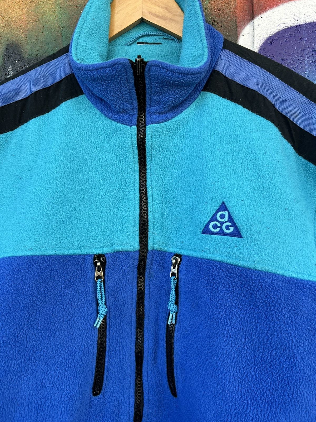 Vintage Nike ACG Makalu popular Full Zip Fleece Jacket