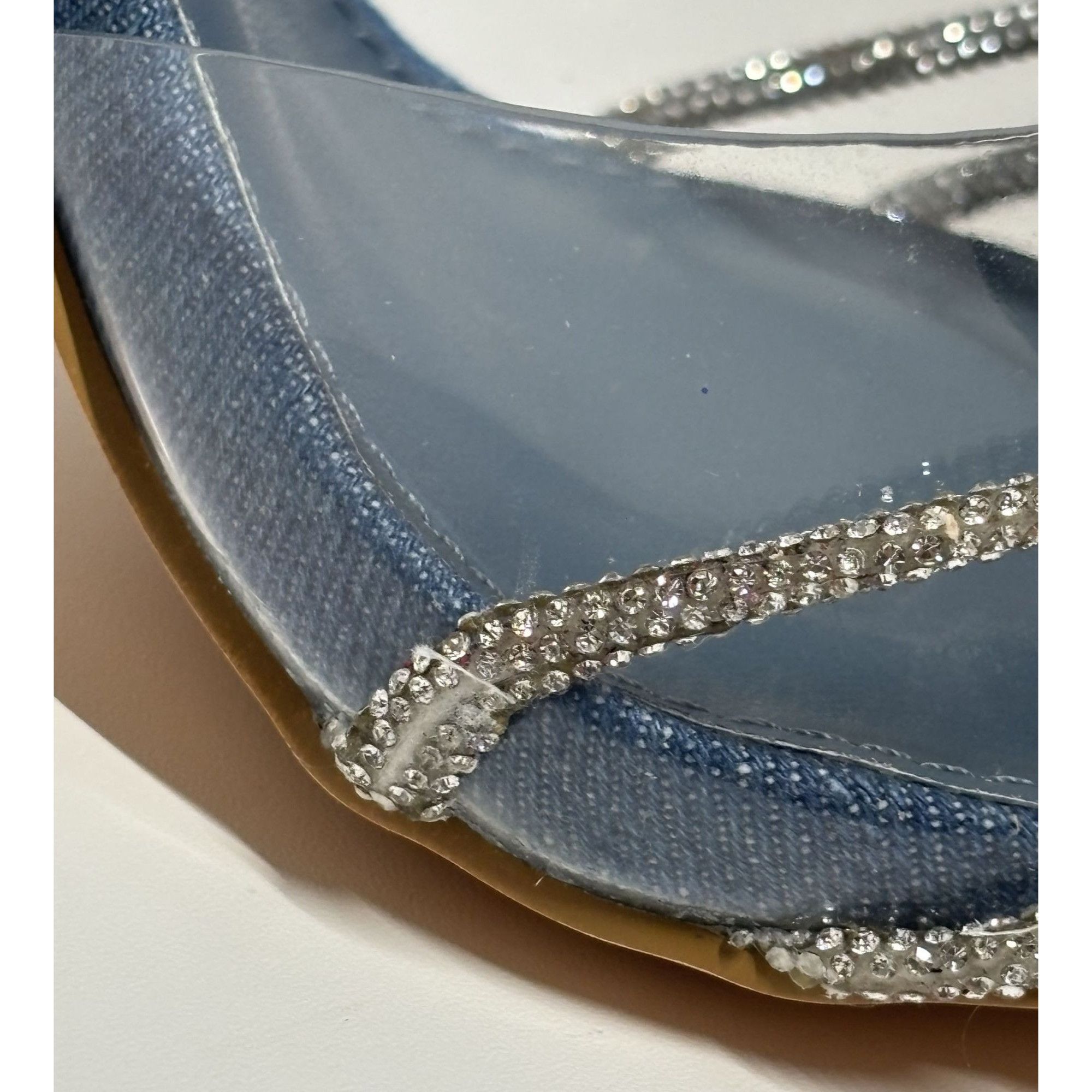 Other OLIVIA FERGUSON / Valentina / Blue / Open-Toe Heeled / Sanda Size US 10 / IT 40 - 8 Thumbnail
