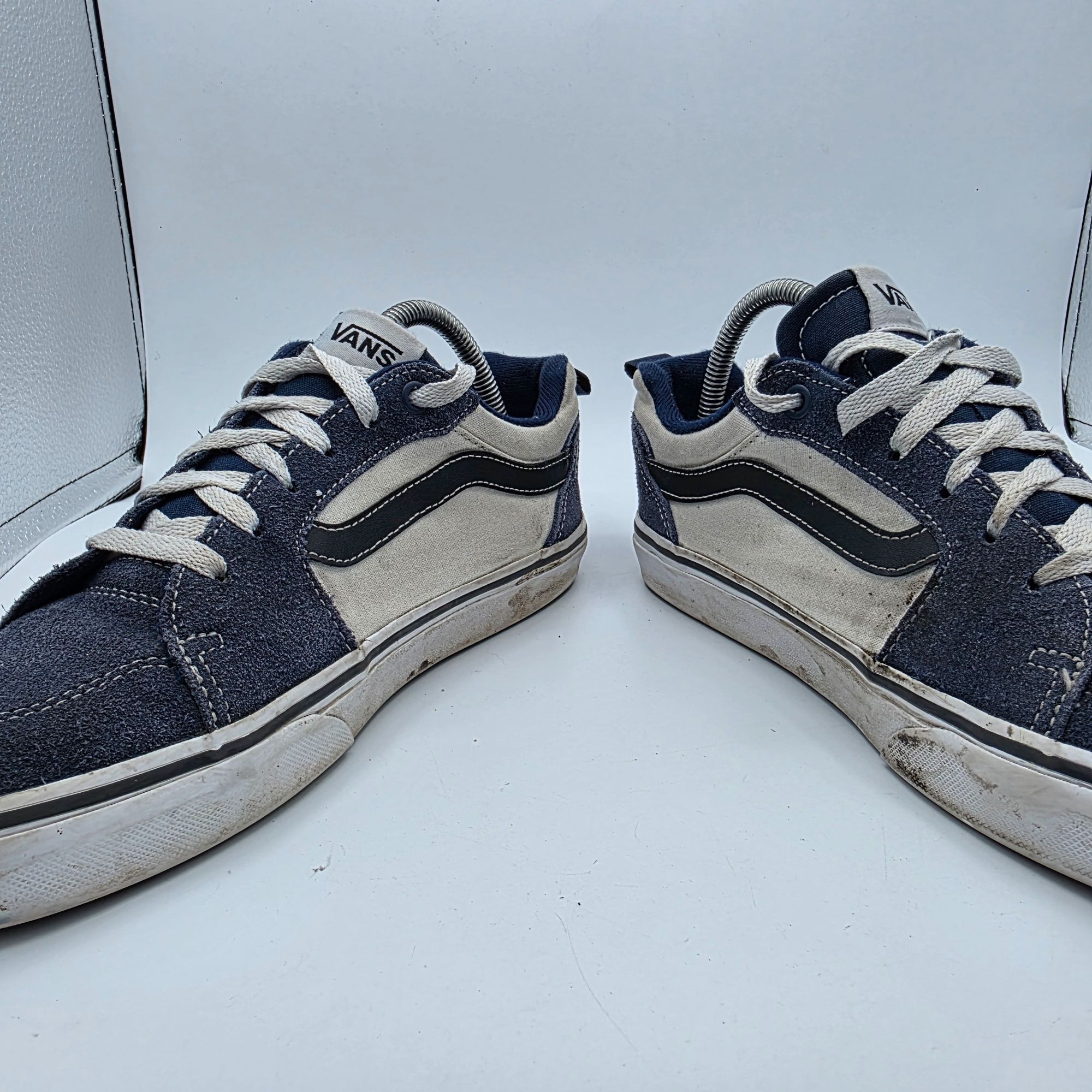 Vans Vans Filmore Mens Size 8 Dress Blue Suede Sneaker Shoes Casu Size US 8 / EU 41 - 3 Thumbnail