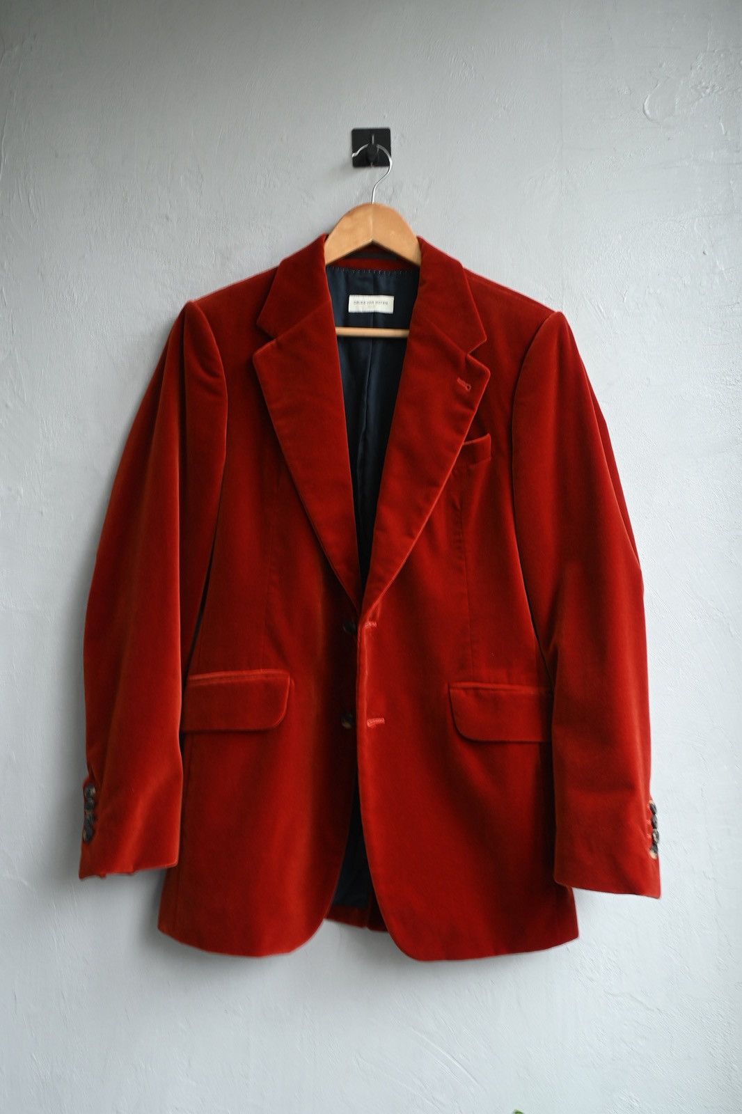 Dries Van Noten Dries Van Noten Velvet Blazer Size US S / EU 44-46 / 1 - 2 Thumbnail