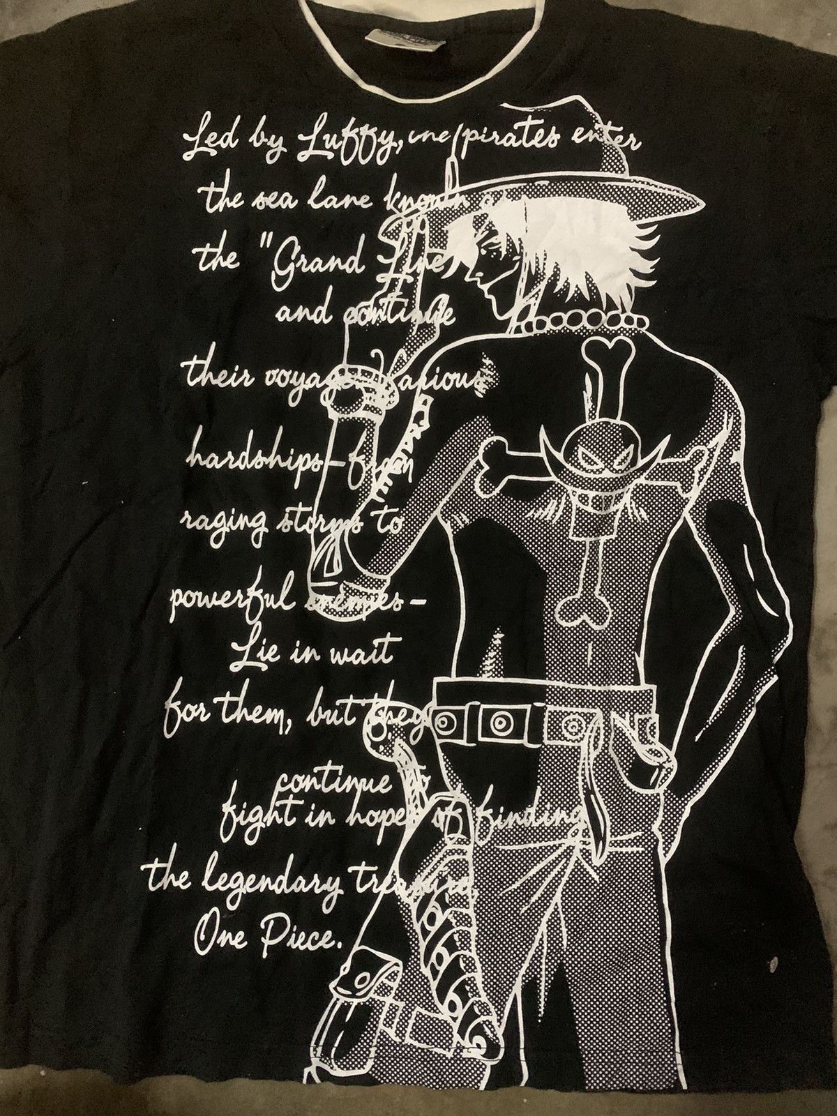 One Piece Nice Printed Luffy Full Print One Piece Tee Size US L / EU 52-54 / 3 - 3 Thumbnail