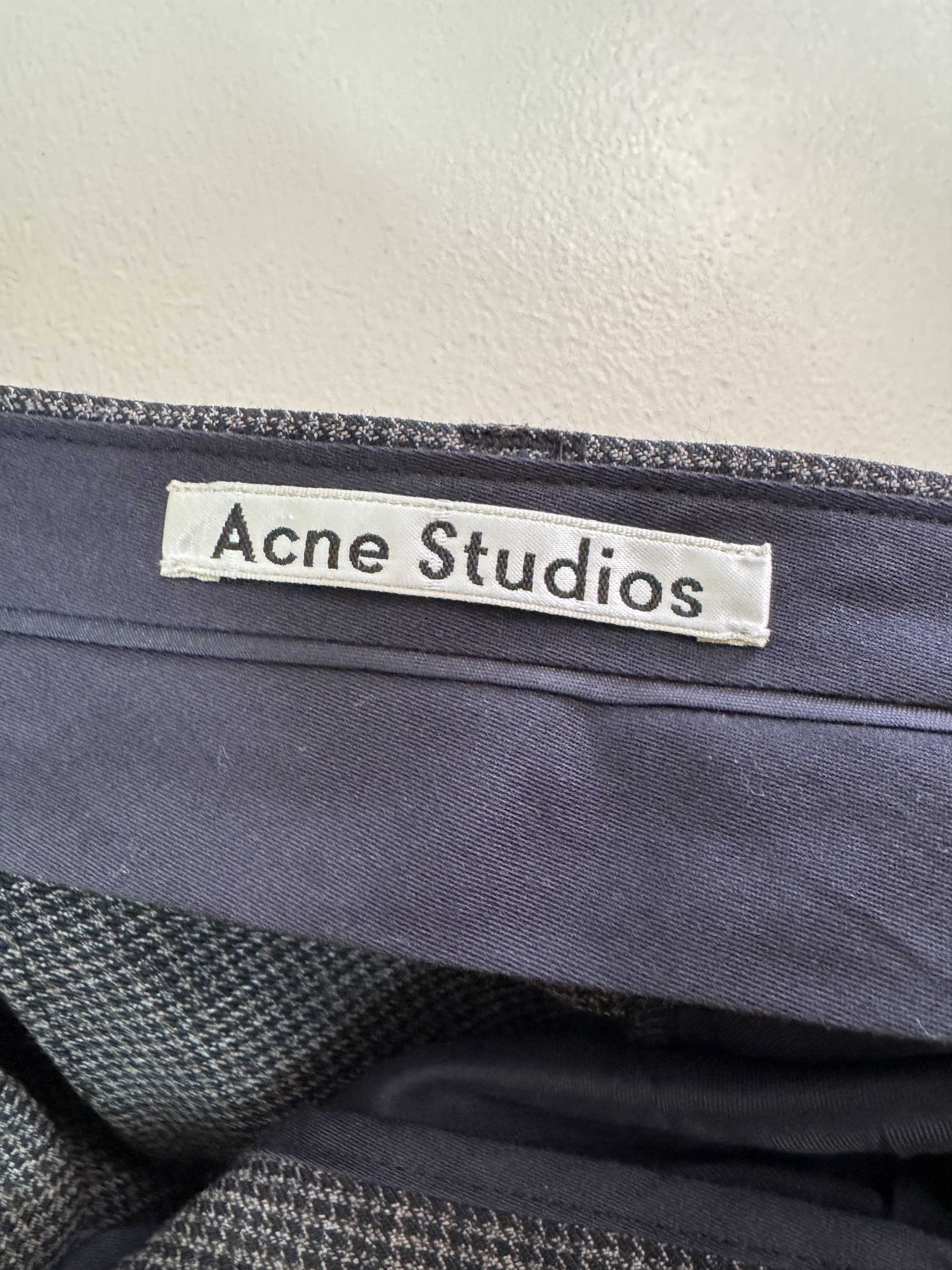 Acne Studios Houndstooth check “Stan T” pants Size US 30 / EU 46 - 6 Thumbnail