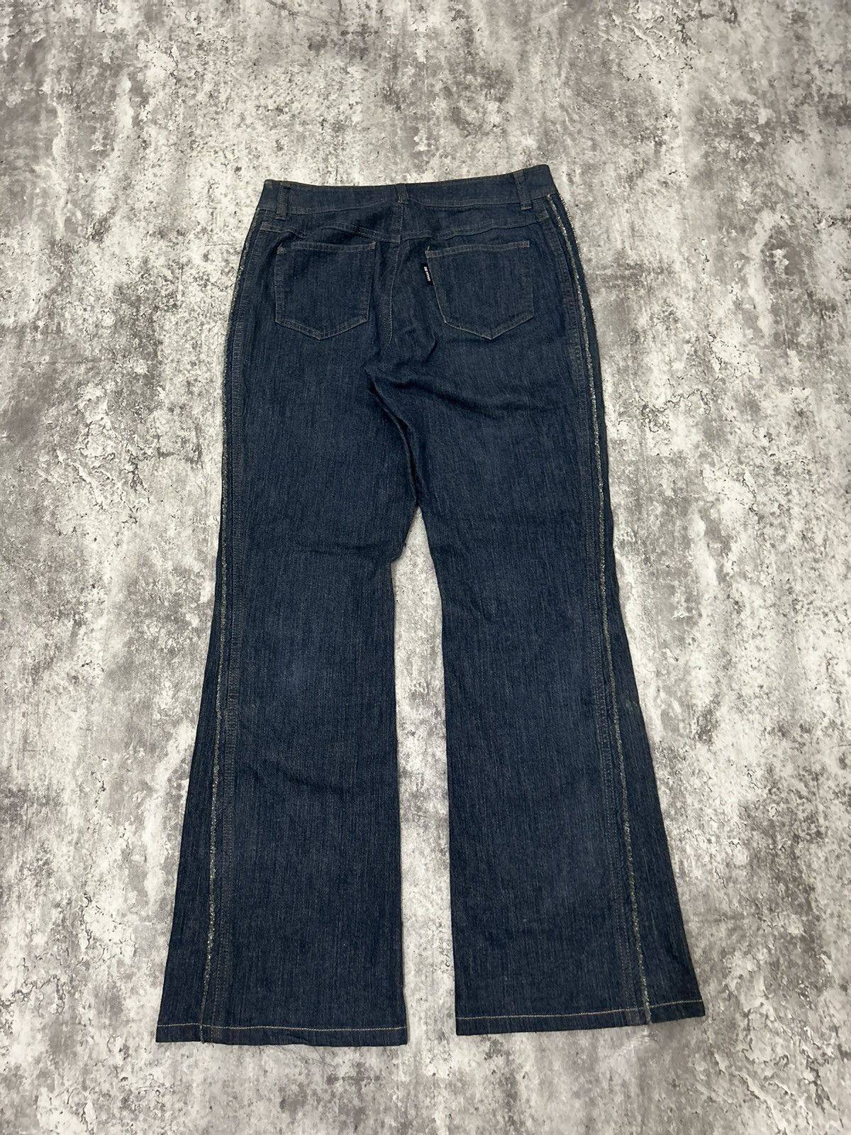 If Six Was Nine × Japanese Brand × Kansai Yamamoto kansai Bis By Kansai Yamamoto Flare Soft Jeans Size US 29 - 3 Thumbnail