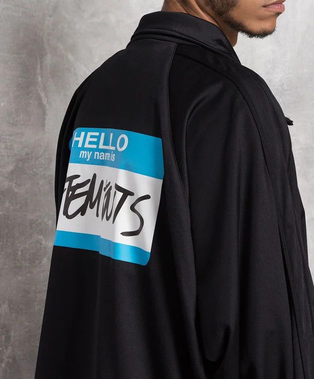 Vetements o1y0924 Zip Jacket in Black Size US L / EU 52-54 / 3 - 4 Thumbnail