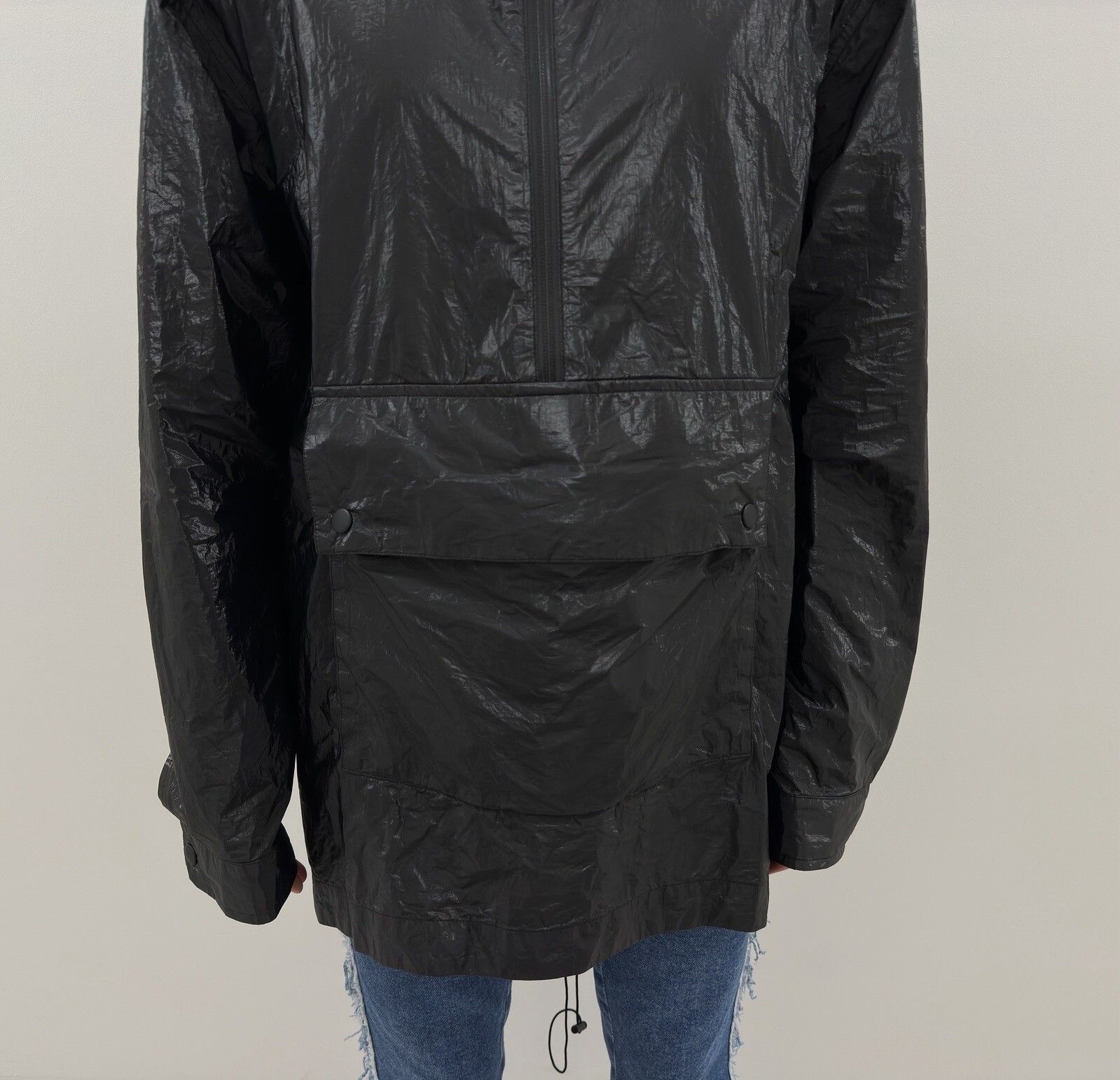 T by Alexander Wang T Alexander Wang Rain Anorak Jacket Black Size 4 Size L / US 10 / IT 46 - 4 Thumbnail