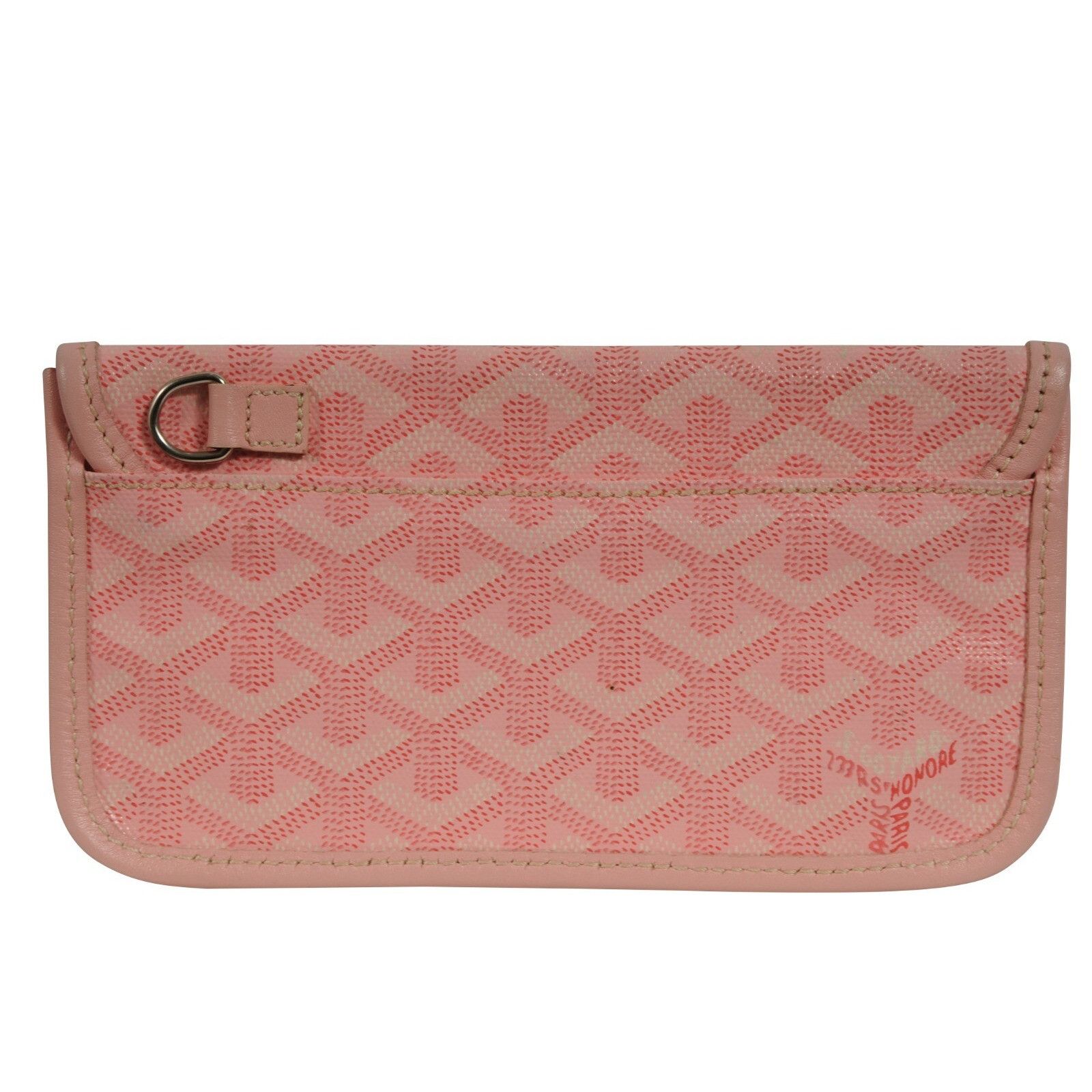 Goyard Pink Wallet Pouch Phone Case Travel Holder Sac File C Size ONE SIZE - 3 Thumbnail
