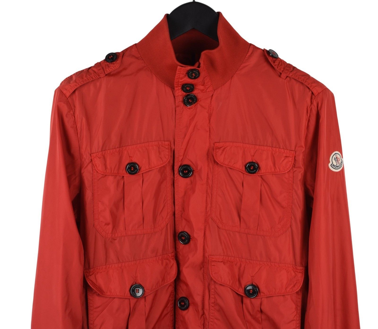 Moncler Original Moncler Delonix Men Red Jacket Size 2 S/M H5622 Size US S / EU 44-46 / 1 - 2 Thumbnail