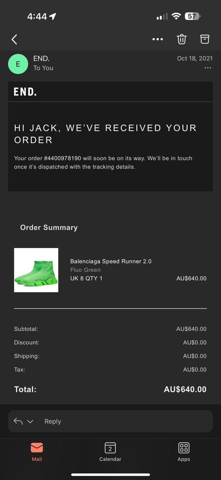 Balenciaga Balenciaga Speed Runner 2.0 Size US 9 / EU 42 - 3 Thumbnail