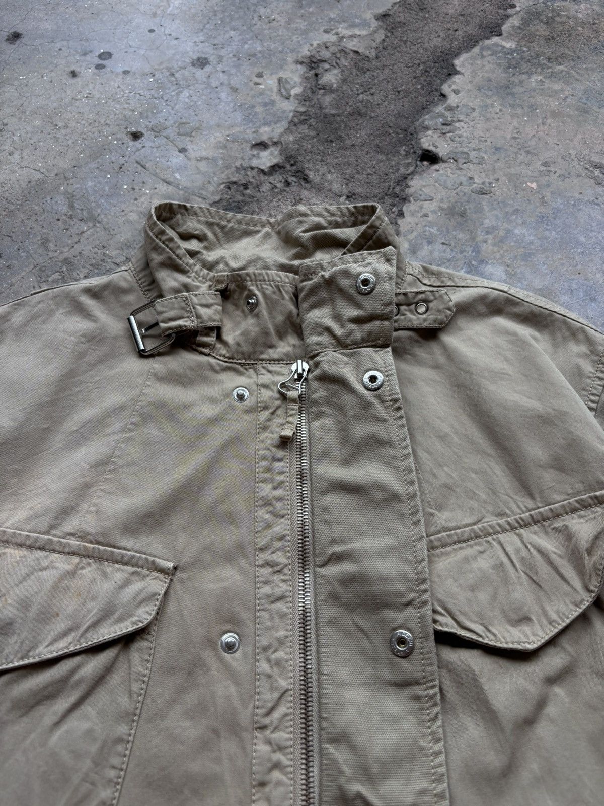 Tommy Hilfiger Vintage Tommy Hilfiger Parka Military Issue 1985 riri Zipper Size US S / EU 44-46 / 1 - 3 Thumbnail