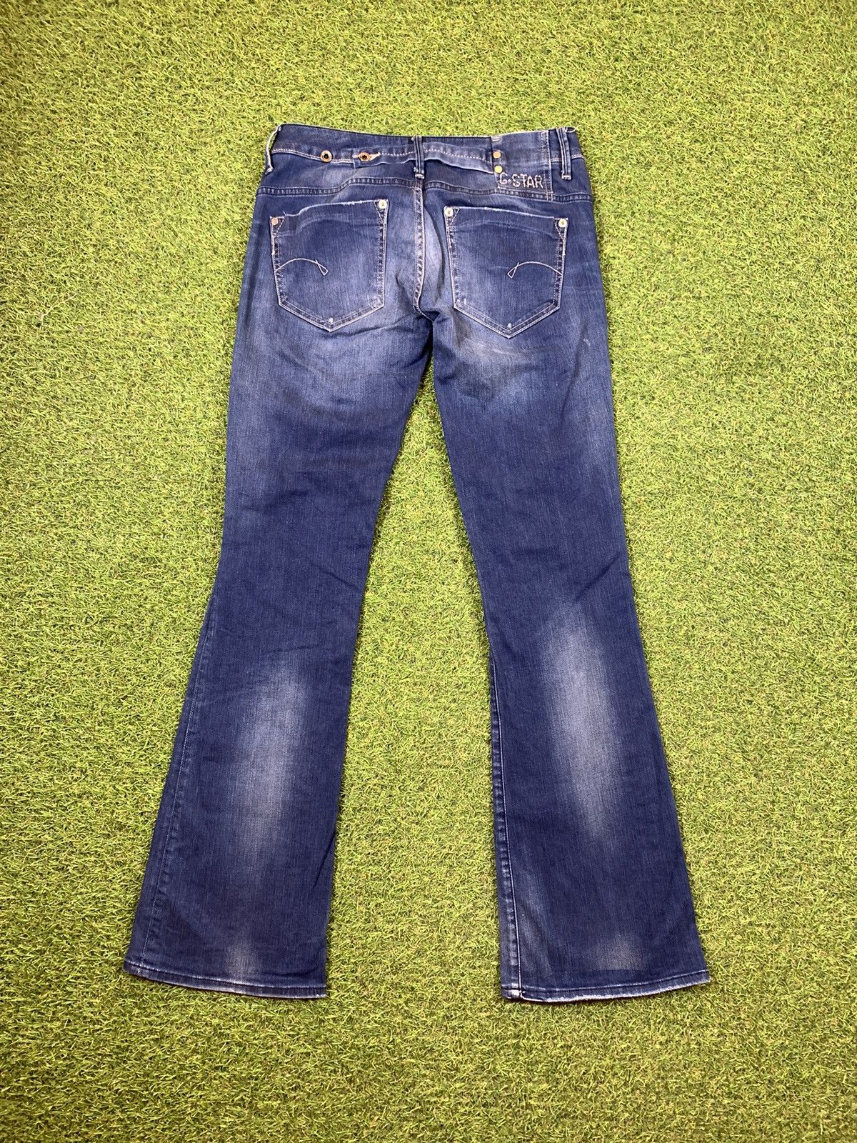 G-Star Vintage G Star Raw jeans Bootcut denim streetwear size 28x34 Size 28" / US 6 / IT 42 - 3 Thumbnail