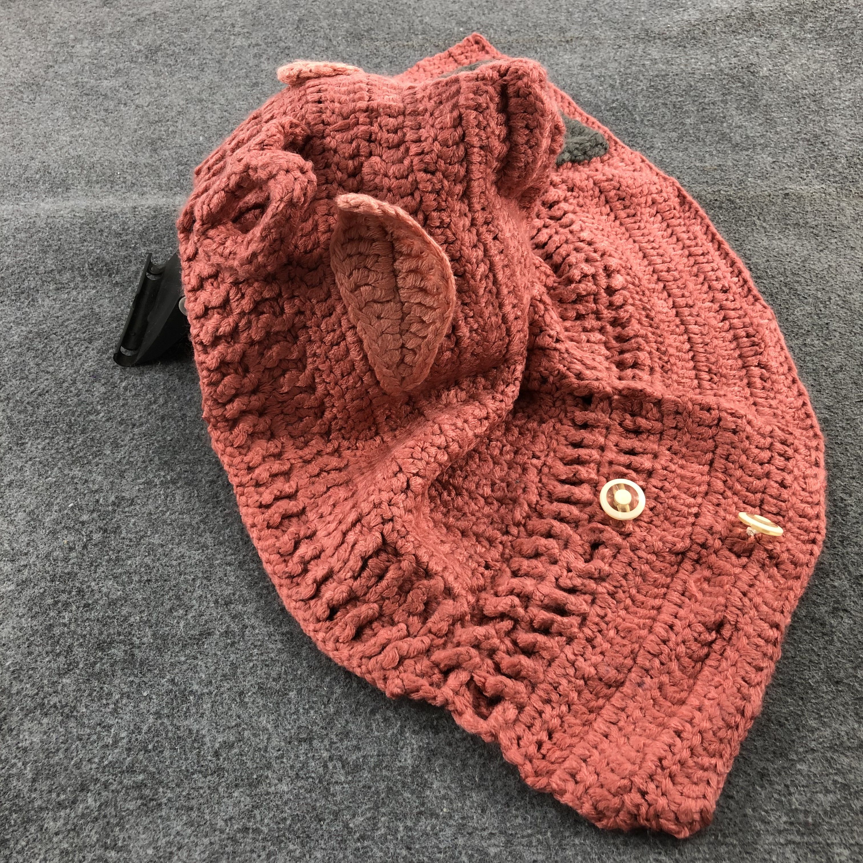 Vintage Teletubbies Knit Ski Balaclava Snowcap Snow Hat Beanie B101 Size ONE SIZE - 4 Thumbnail
