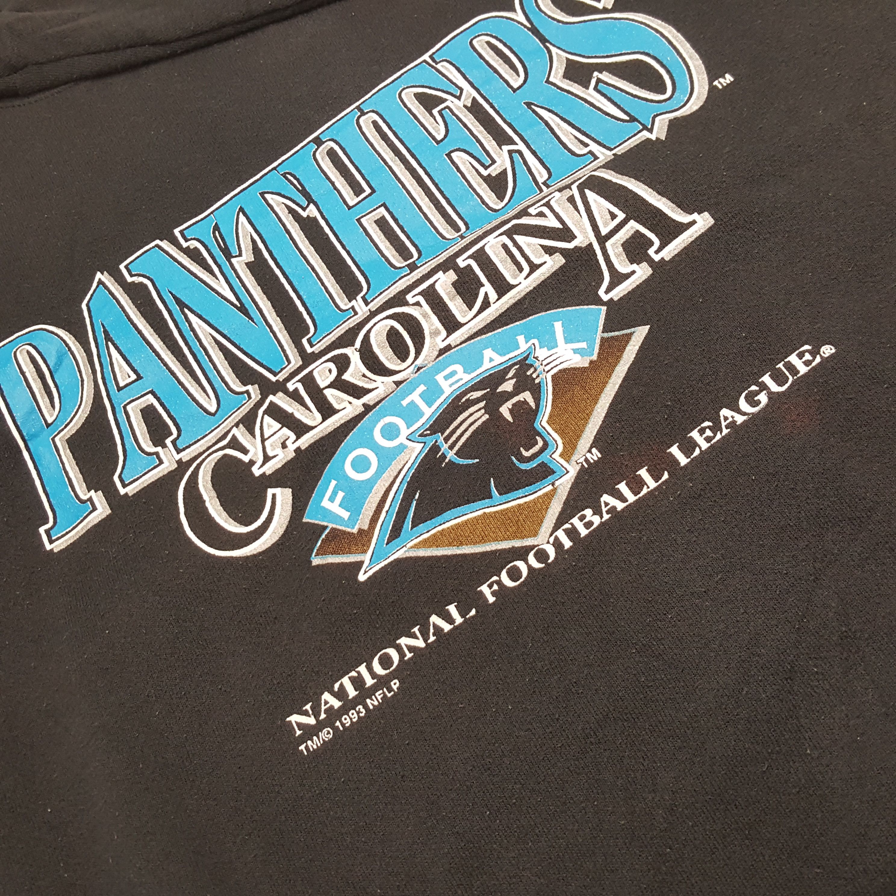 NFL Panthers Carolina Football Team Vintage Sweatshirt RR4 Size US L / EU 52-54 / 3 - 8 Thumbnail