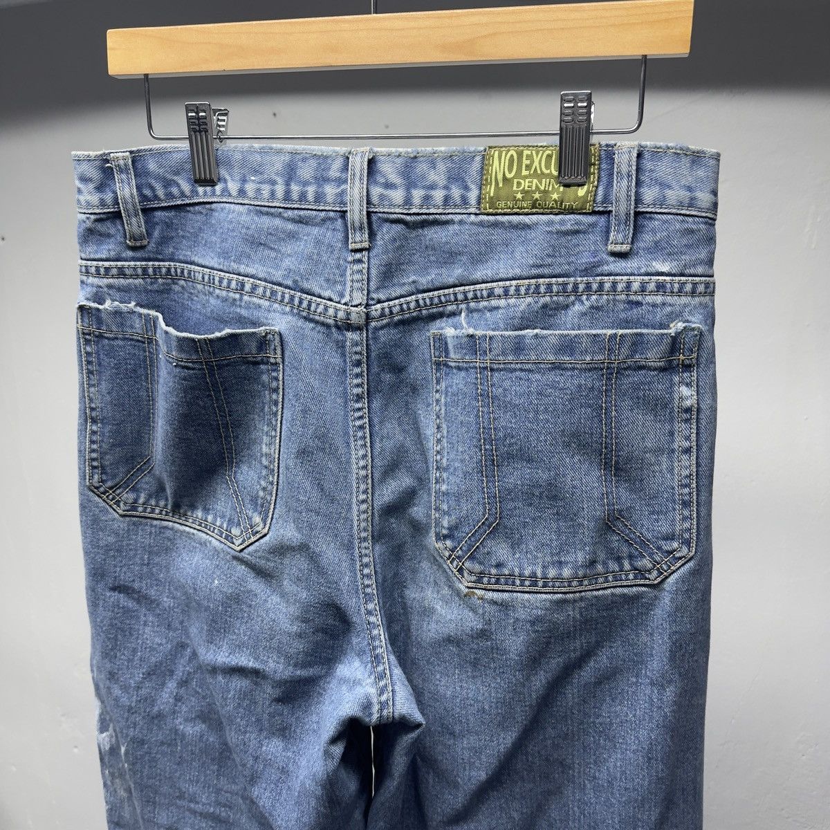 Vintage Vintage Y2K Baggy Wide Leg Skater Jeans Women's JNCO Grunge Size 31" - 5 Thumbnail
