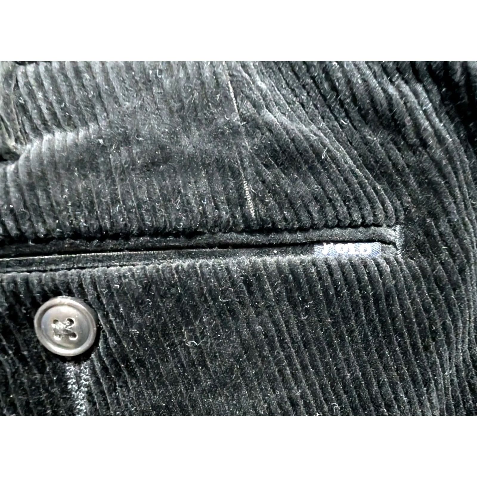 Polo Ralph Lauren Polo Ralph Lauren Black Corduroy Pants Chino Classic Fit 38x32 Polo Ralph Lauren Men Pants Regular Black Corduroy Chino Classic Fit 38 Black Mens Size US M / EU 48-50 / 2 - 7 Thumbnail