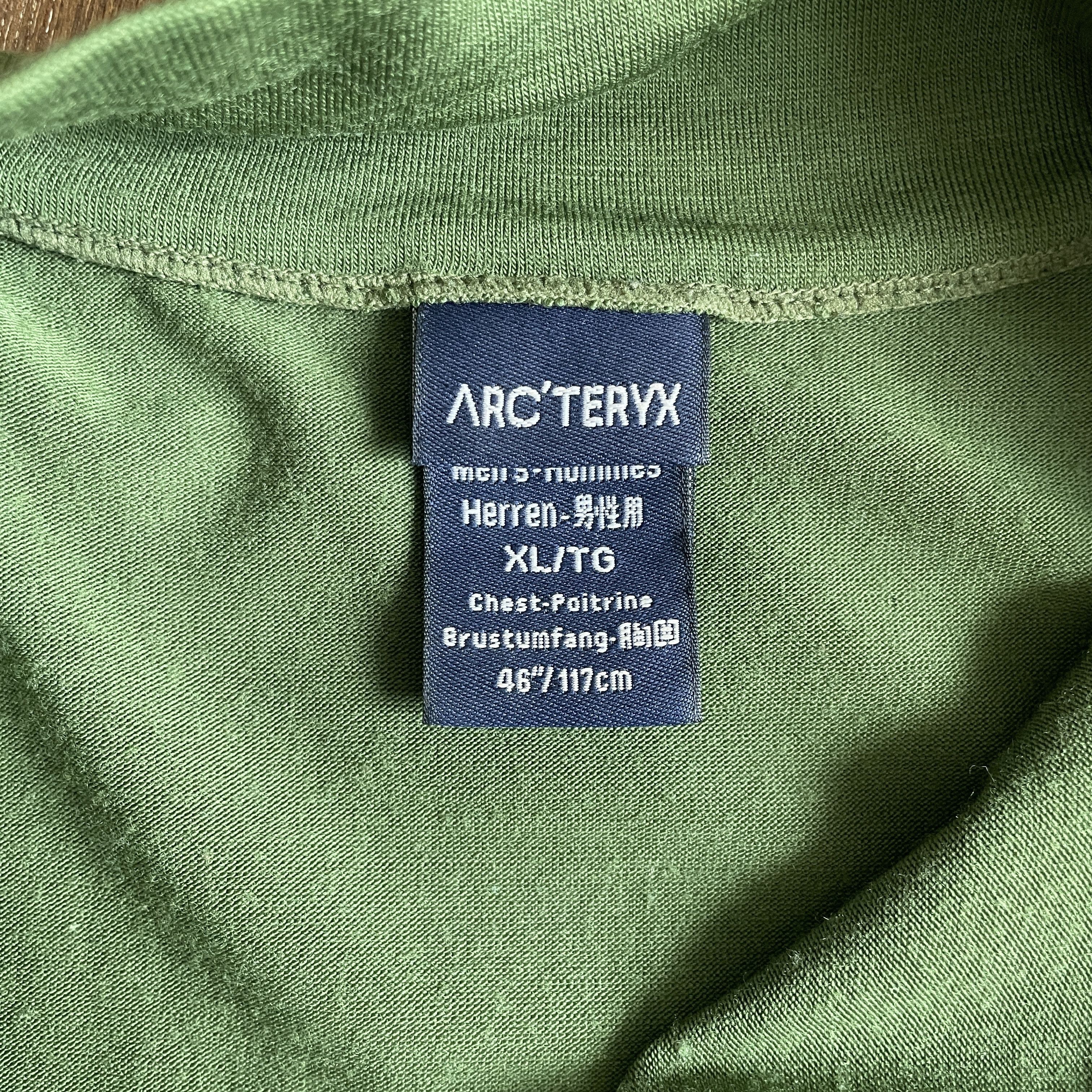 Arc'teryx Arc’teryx Green Quarter Zip Base Layer Top Size US XL / EU 56 / 4 - 4 Thumbnail