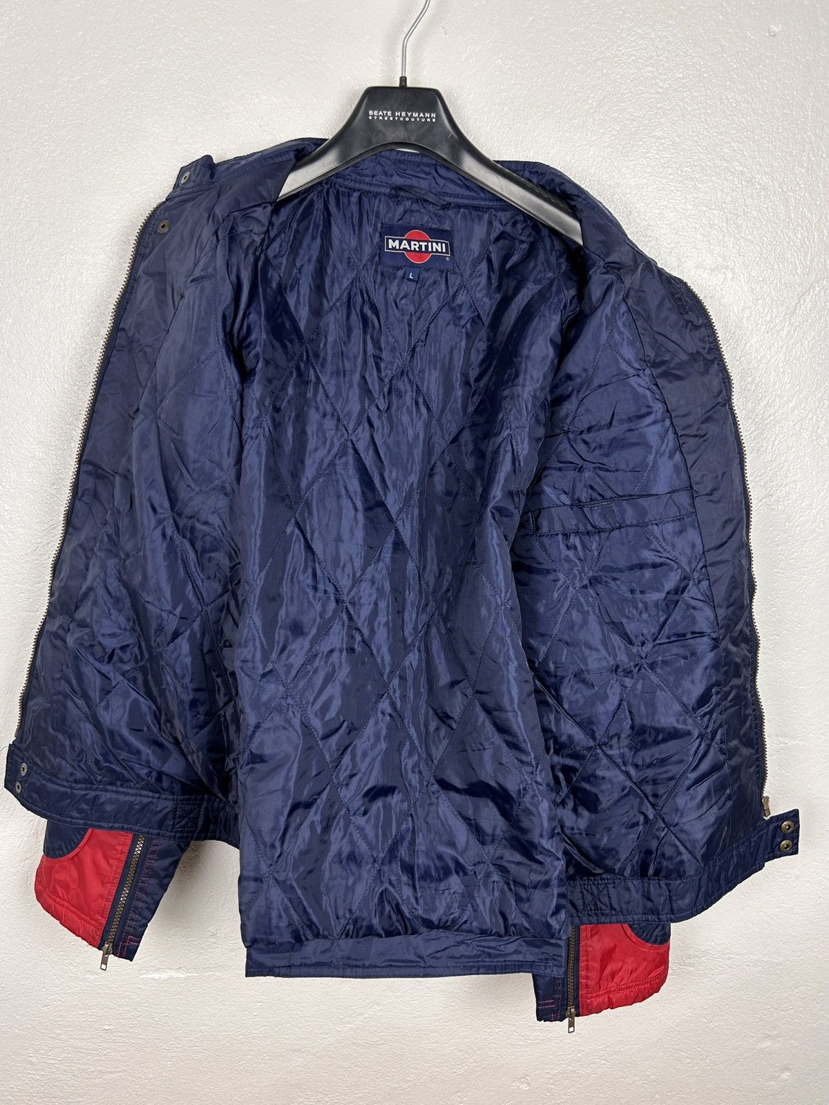 Vintage 00s Vintage Martini Racing Embroidered Logo Jacket Size US L / EU 52-54 / 3 - 7 Thumbnail