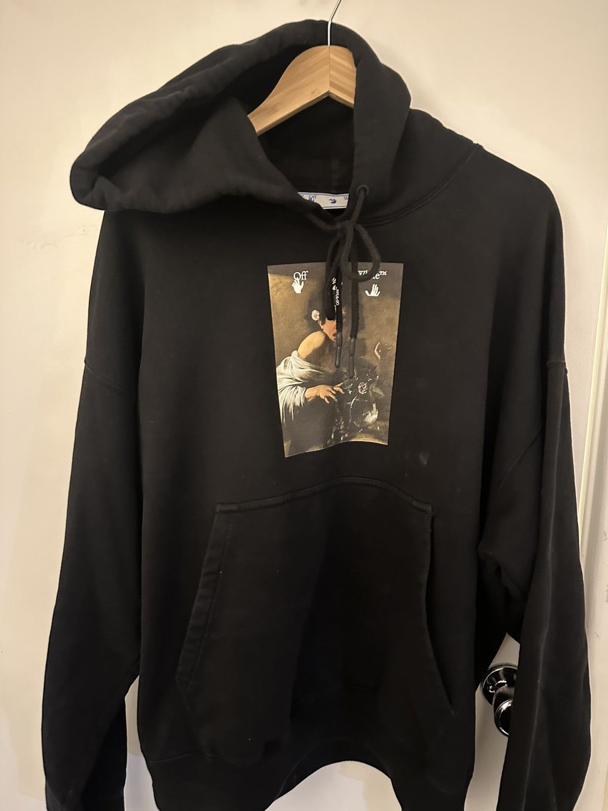Off-White Off-White Caravaggio Boy Skate Hoodie Size US XL / EU 56 / 4 - 1 Thumbnail