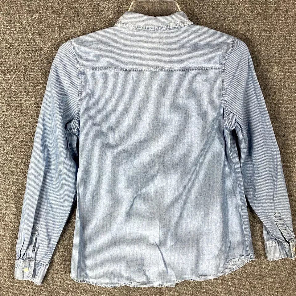 Old Navy Old Navy Button Up Top Women's Small Long Sleeve Striped S Size S / US 4 / IT 40 - 7 Thumbnail