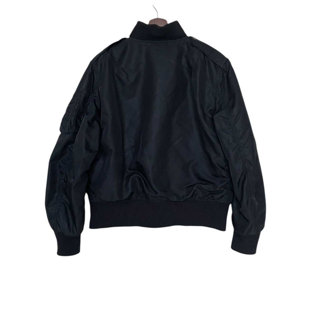Alexander McQueen × Vintage Vintage Brand Alexander McQueen MA-1 Flight Jacket 1990s Size US M / EU 48-50 / 2 - 2 Thumbnail