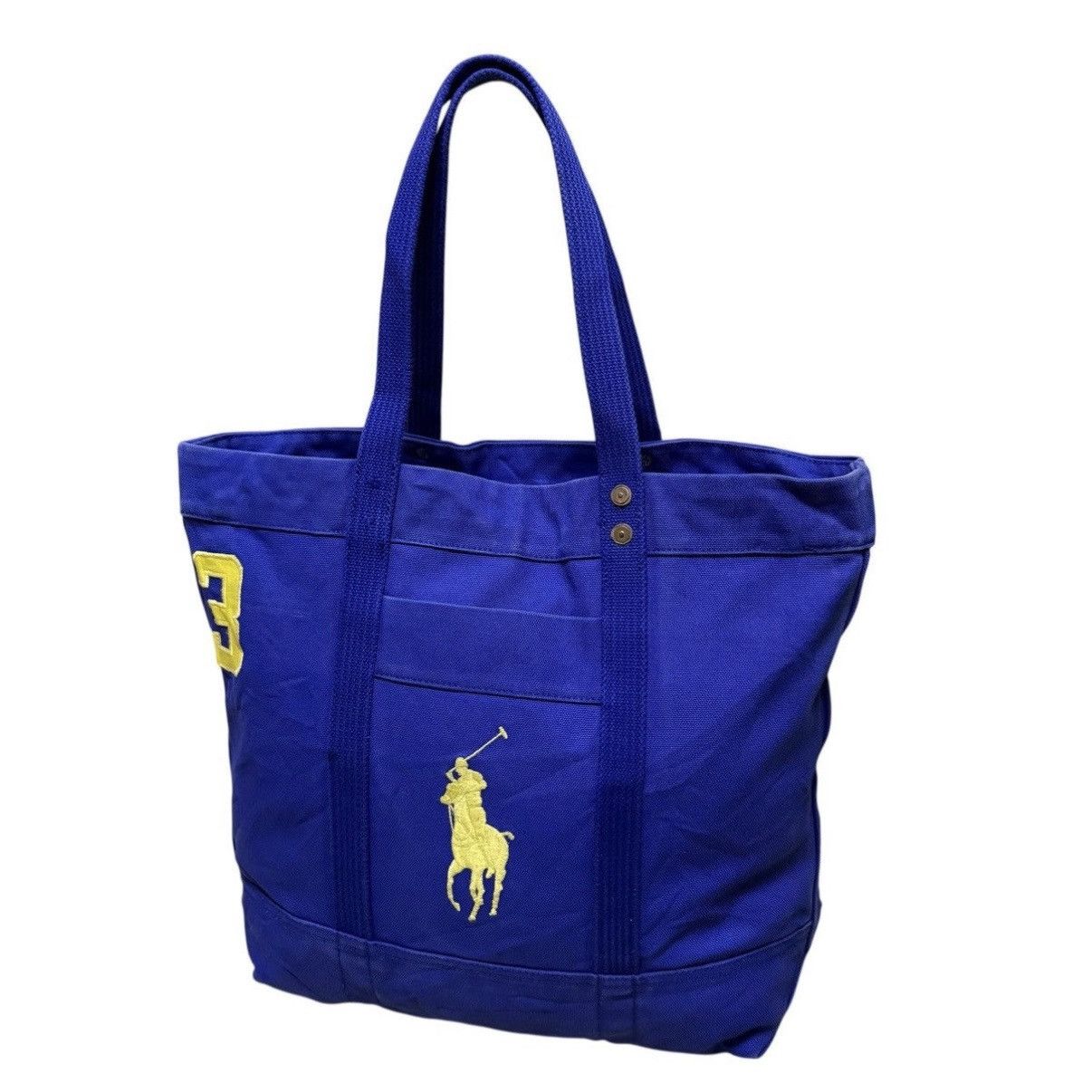 Polo Ralph Lauren Vintage Polo Ralph Lauren Hand Bag Big Logo Size ONE SIZE - 2 Thumbnail