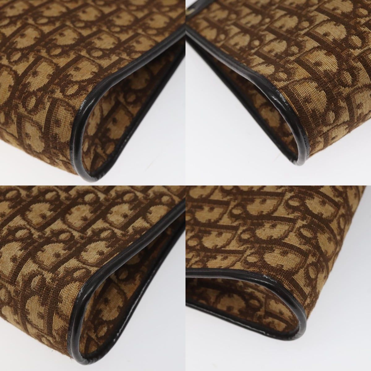 Dior DIOR Trotter Canvas Shoulder Bag Brown Size ONE SIZE - 10 Thumbnail