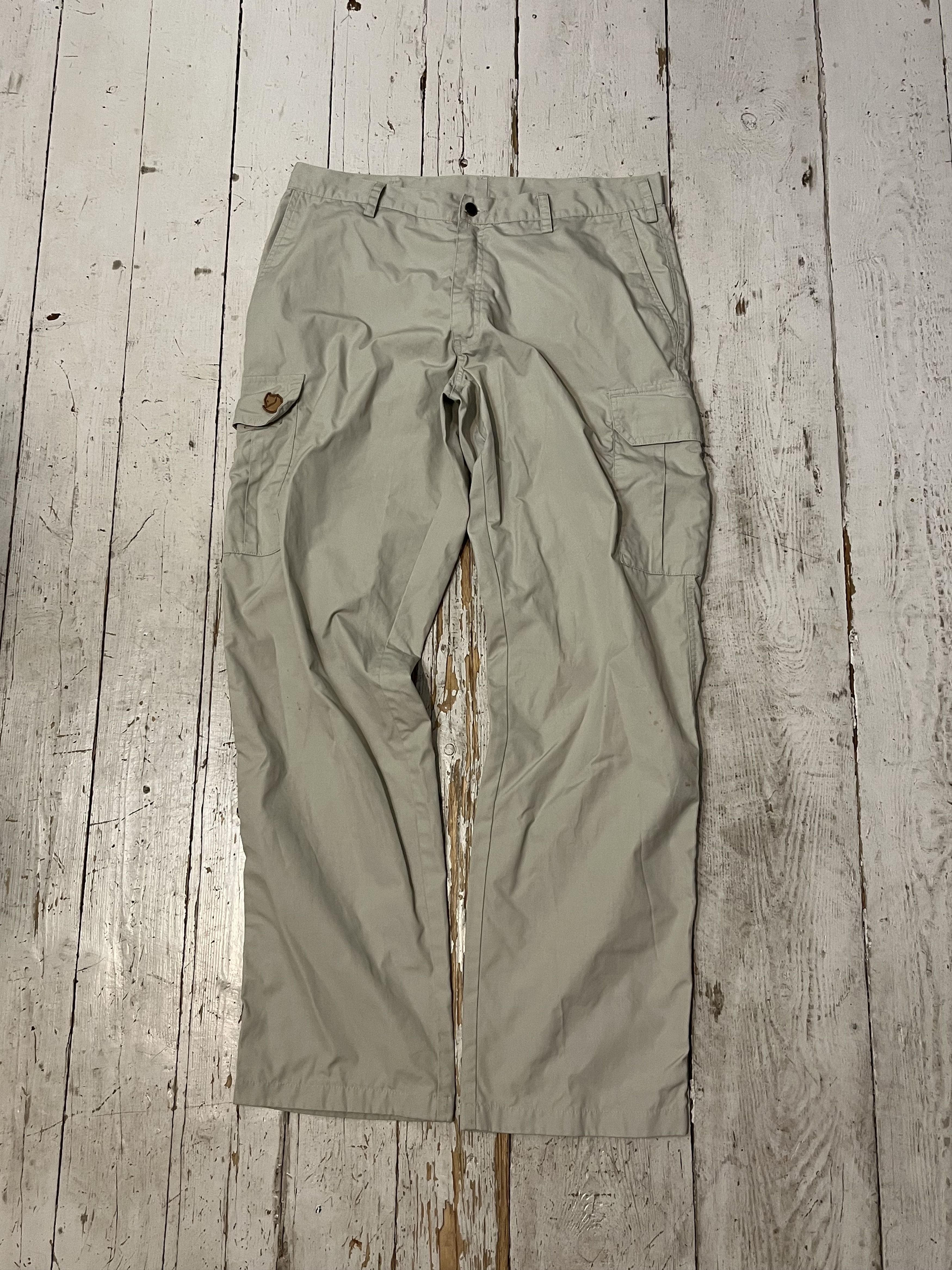 Fjallraven × Vintage 90s Fjallraven Pants G-1000 Cargo Multi Pocket Military Size US 34 / EU 50 - 1 Thumbnail