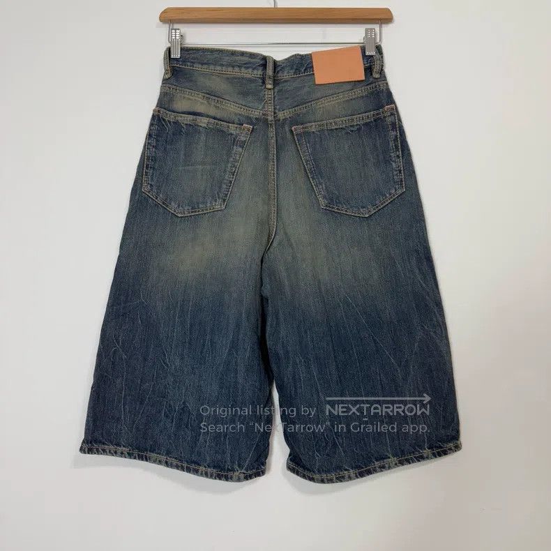 Acne Studios Acne Studios Washed cat beard mud dyed denim shorts Size US 28 / EU 44 - 2 Thumbnail