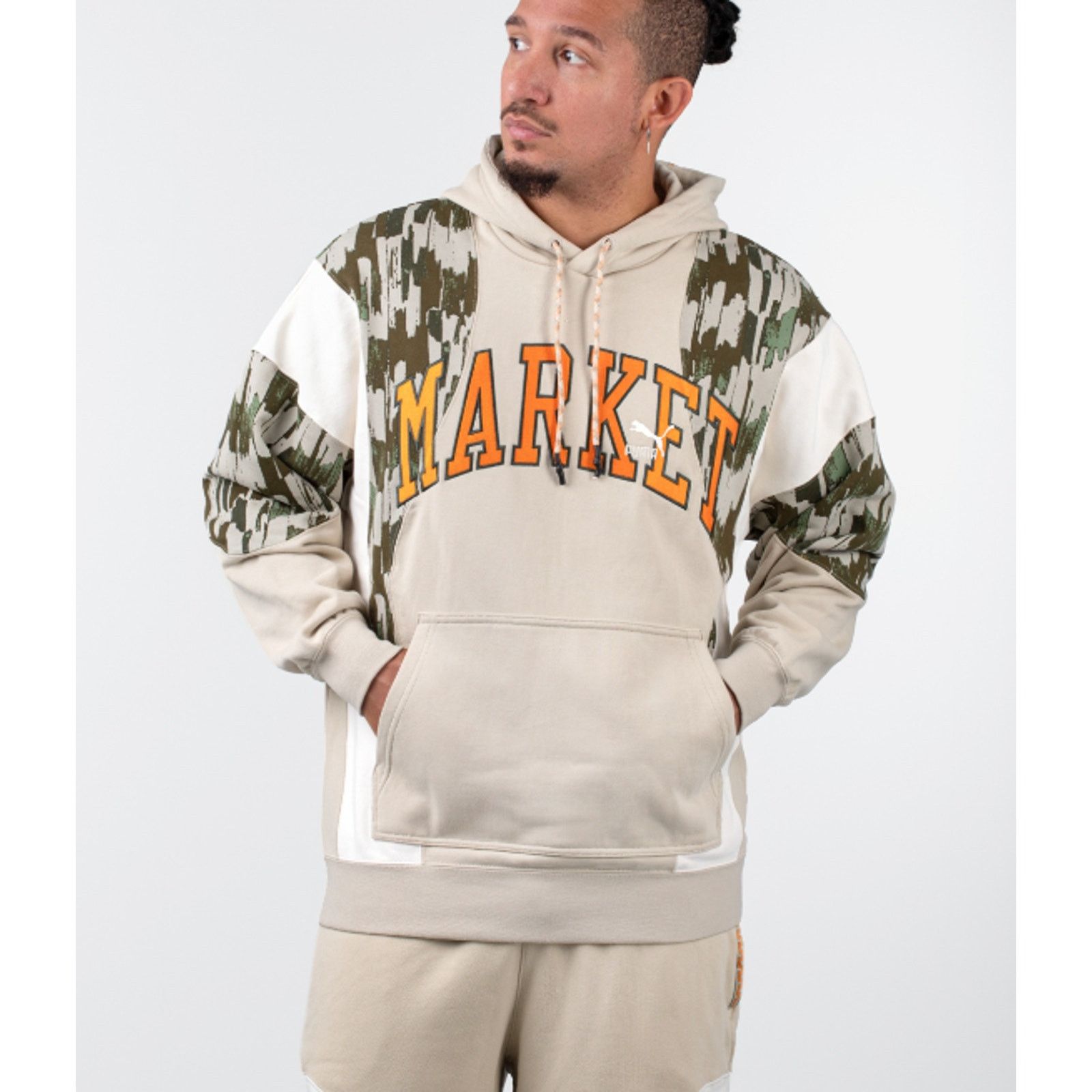 Market × Puma PUMA MARKET Trek Ready Hoodie Streetwear 535083-85 Pullover Size US S / EU 44-46 / 1 - 6 Thumbnail