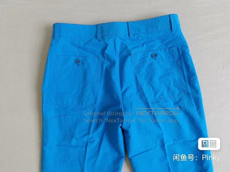 Hermes Hermes size S Men's workwear casual linen pants Size US 30 / EU 46 - 4 Thumbnail