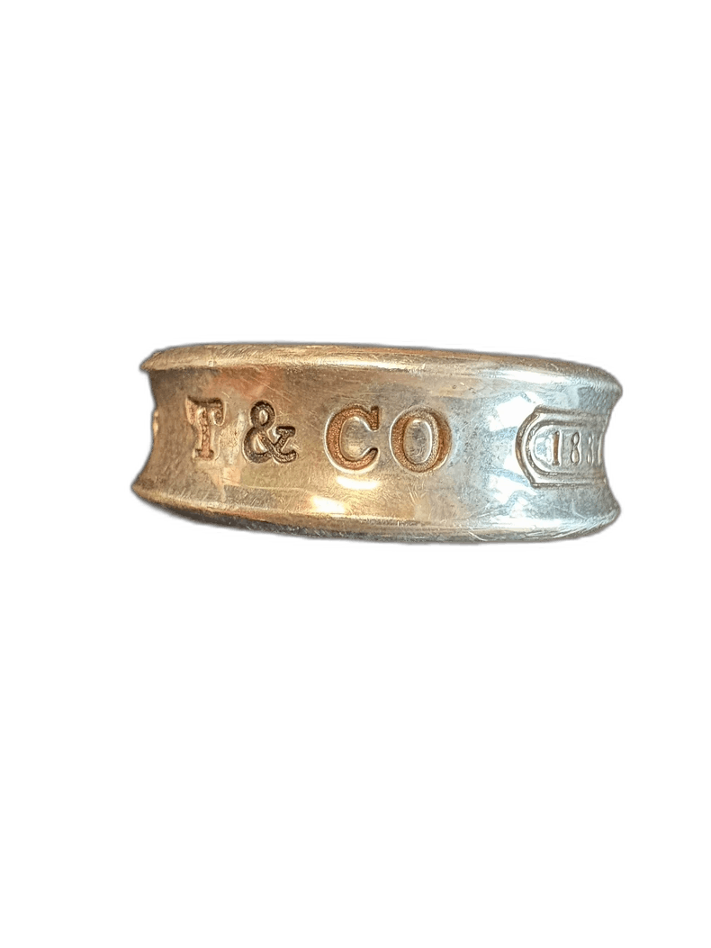 Tiffany & Co. Tiffany & Co. 1837 Silver Logo Ring Size ONE SIZE - 1 Thumbnail