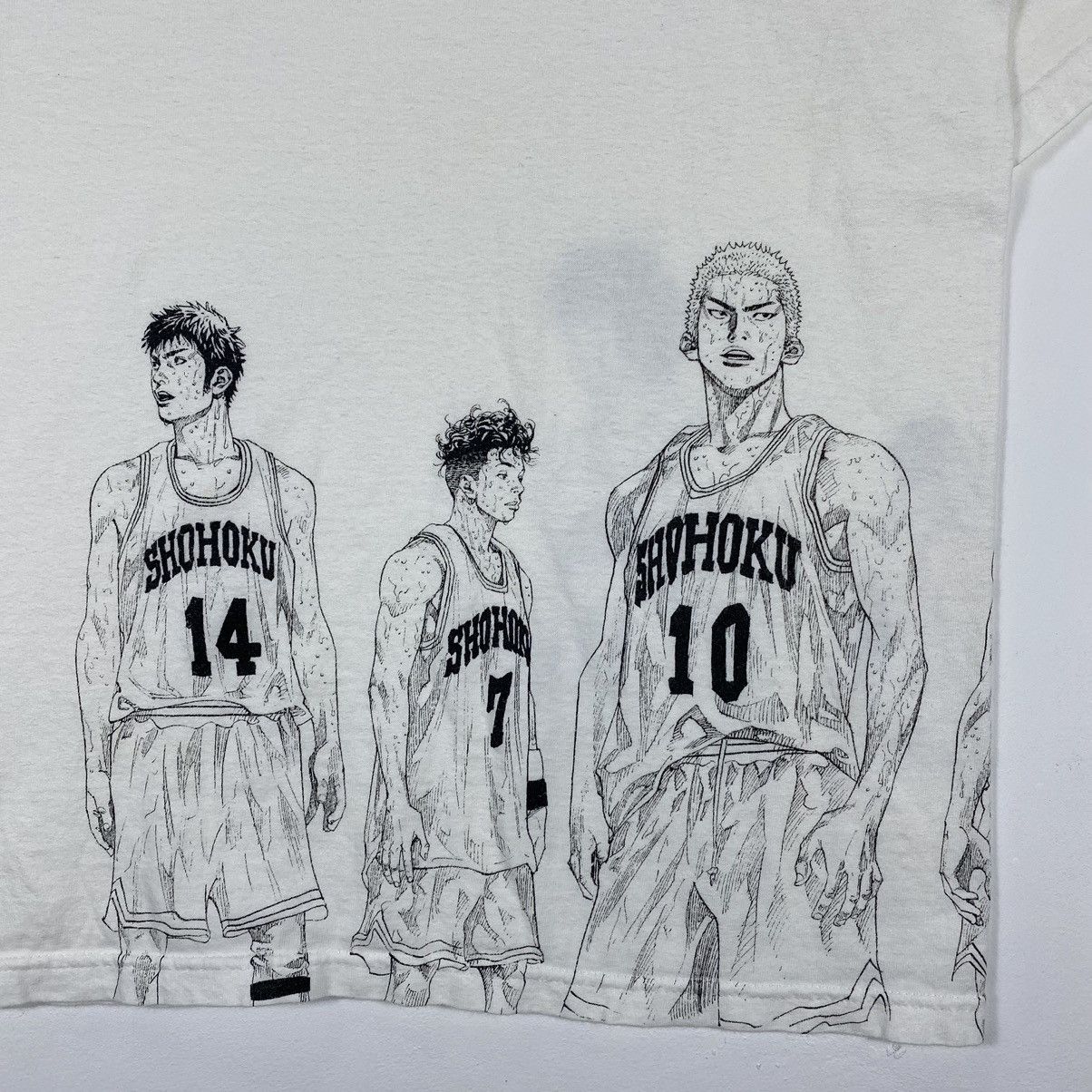 Anime VINTAGE SLAM DUNK SHOHOKU TEAM ANIME TEE Size US S / EU 44-46 / 1 - 3 Thumbnail
