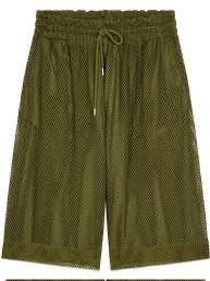 Dries Van Noten Dries Van Noten Mesh Oversized Shorts Size US 34 / EU 50 - 1 Thumbnail