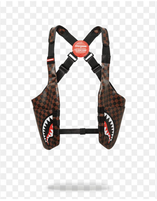 Sprayground Sprayground Side Sharks in Paris Pack Holster Vest Backpack