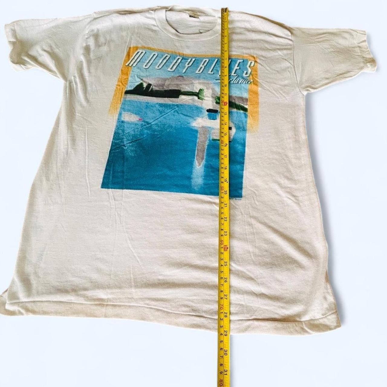 Band Tees Vintage Moody Blues Summer 1988 US Tour Tee - Large Size US XL / EU 56 / 4 - 7 Thumbnail