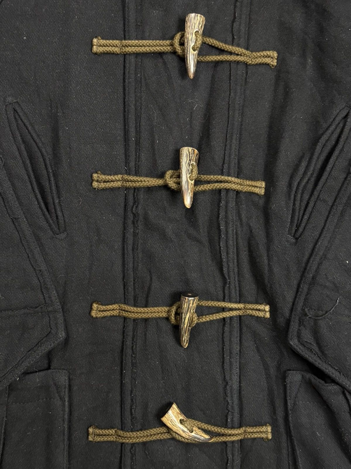 PPFM 2000s PPFM - Fang Button Napoleon Hooded Jacket Size US M / EU 48-50 / 2 - 8 Thumbnail