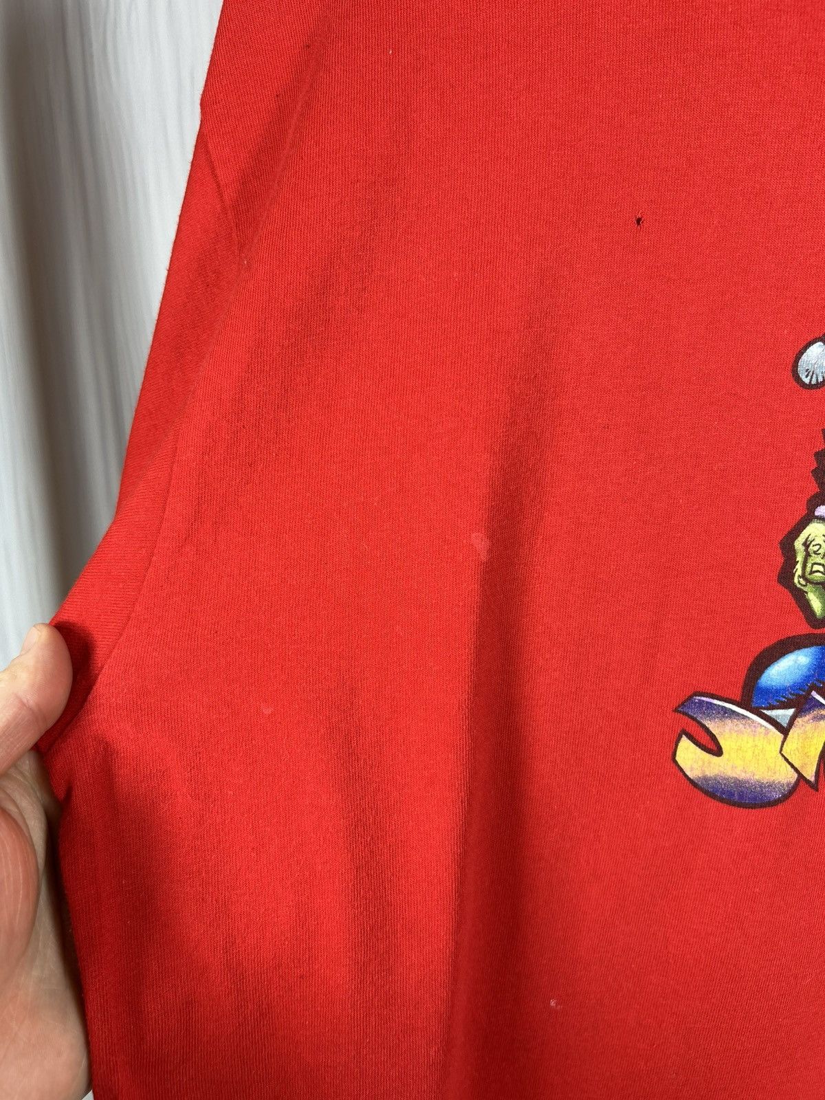 JNCO Rare Vintage 90s JNCO FlameHead T-Shirt Size XL USA Size US XL / EU 56 / 4 - 7 Thumbnail
