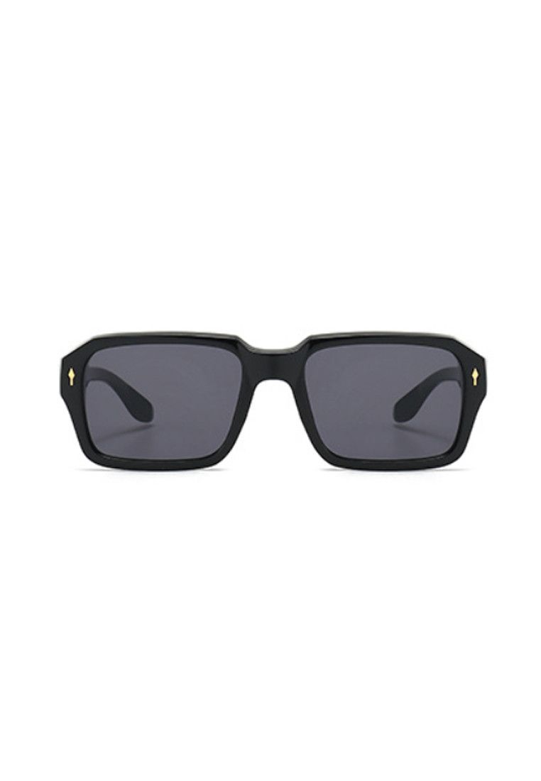 Other Black Round Frame Black Lens Polarized Sunglasses Size ONE SIZE - 2 Thumbnail