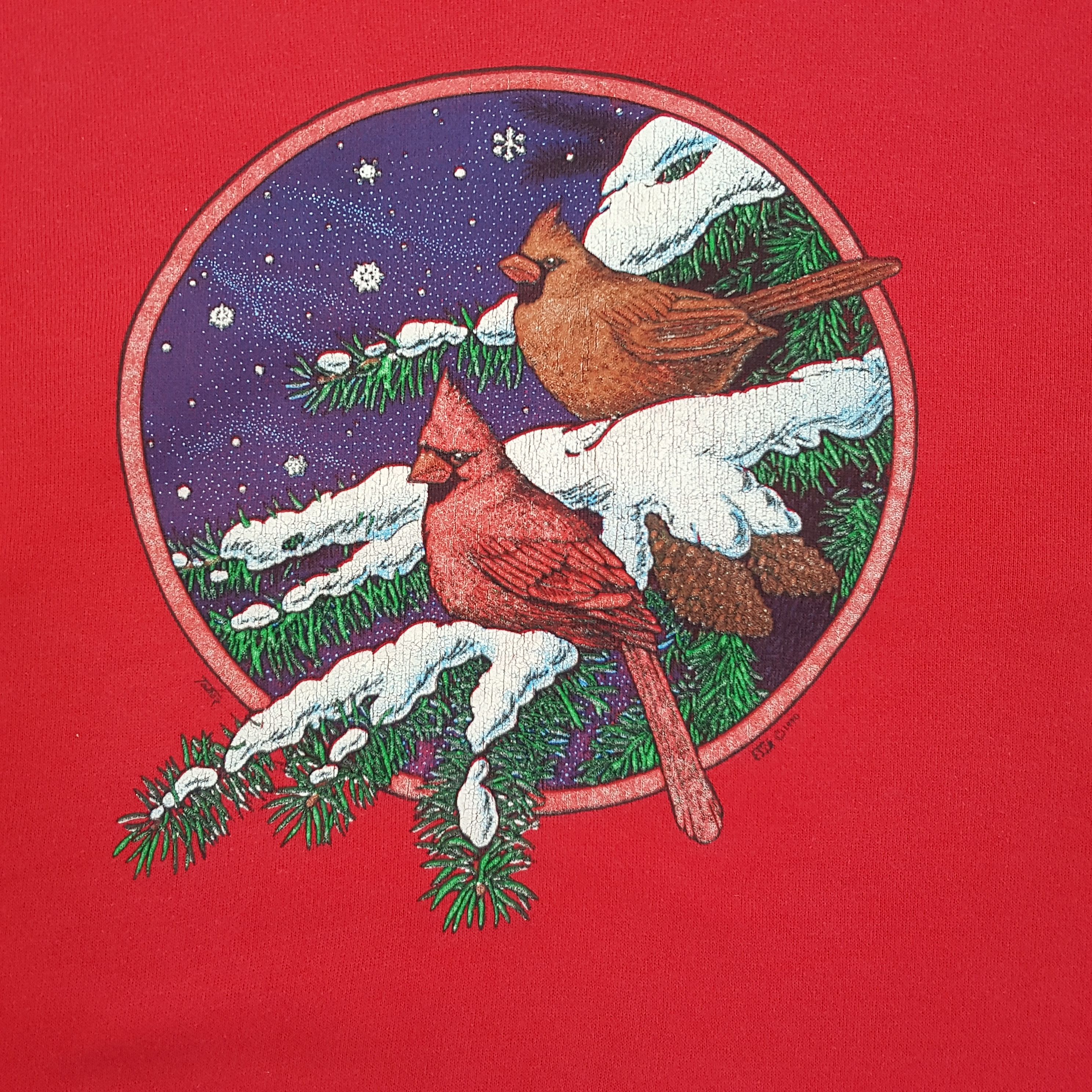 Habitat × Vintage Vintage Birds Habitat Winter Art Sweatshirts Size US XL / EU 56 / 4 - 2 Thumbnail