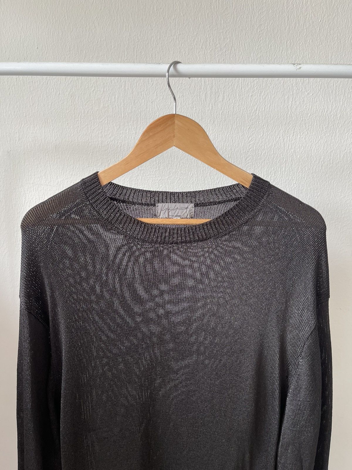 Yohji Yamamoto A/W2009 Yohji Yamamoto Pour Homme Rayon Knitwear Size US L / EU 52-54 / 3 - 11 Thumbnail